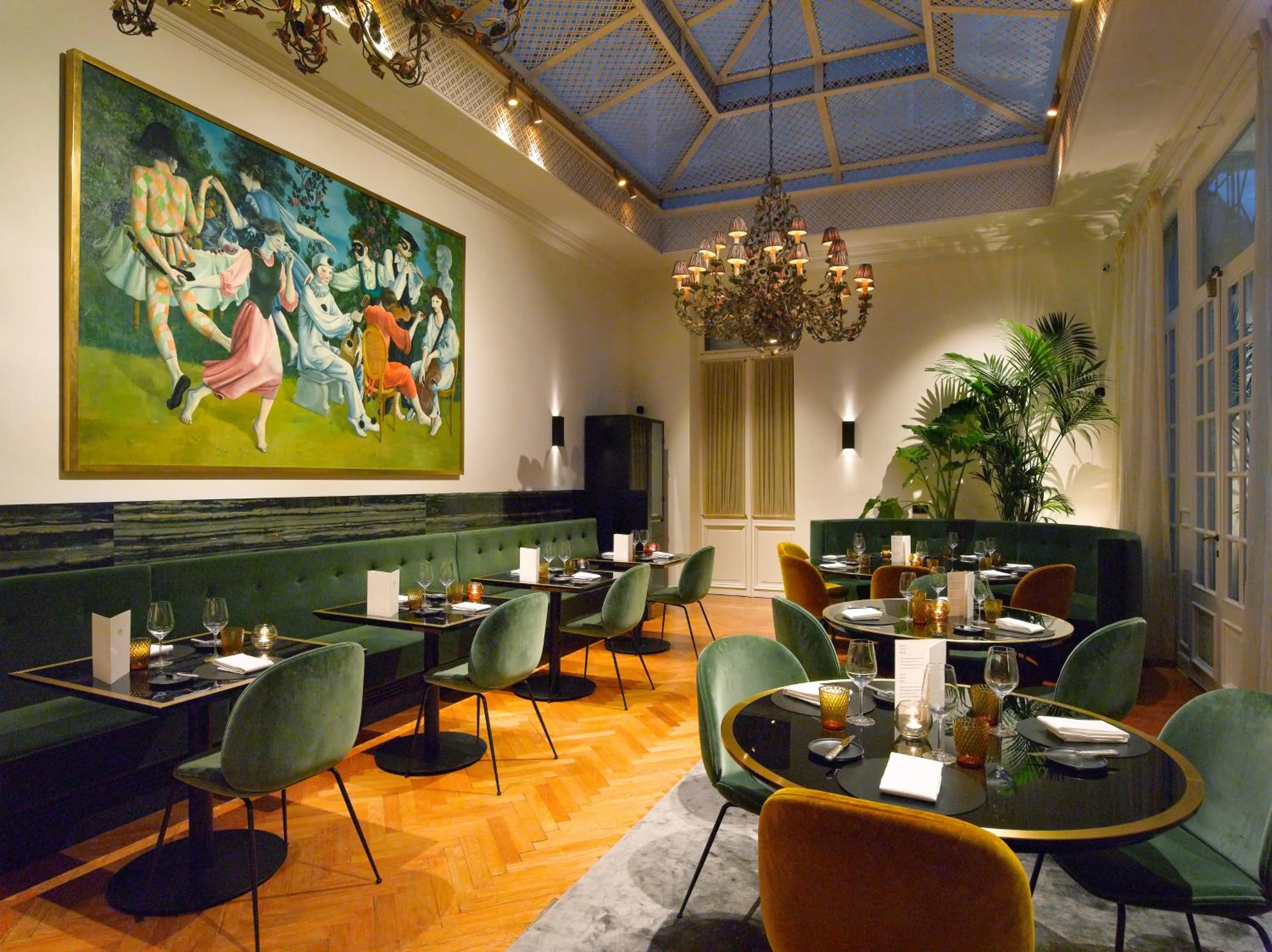 Restaurant/places to eat in Hotel Damier Kortrijk