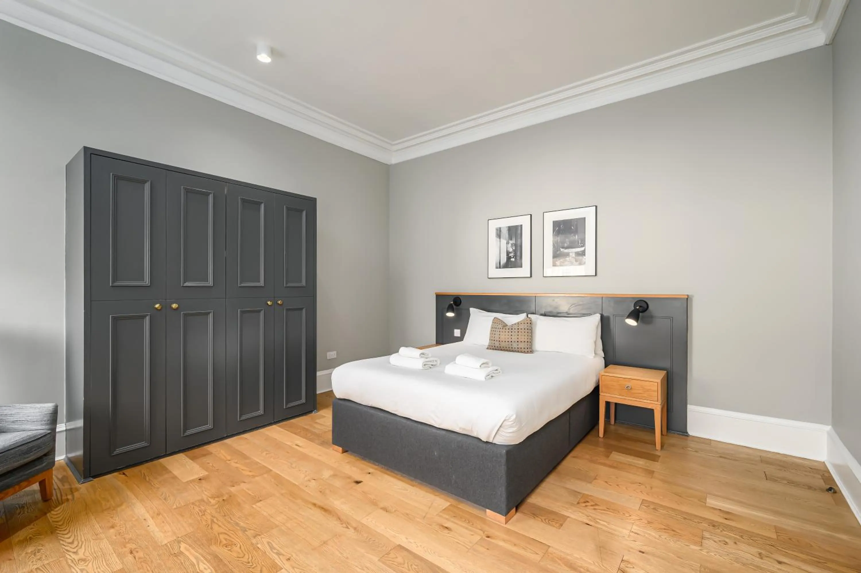 Bed in Destiny Scotland - Distillers House