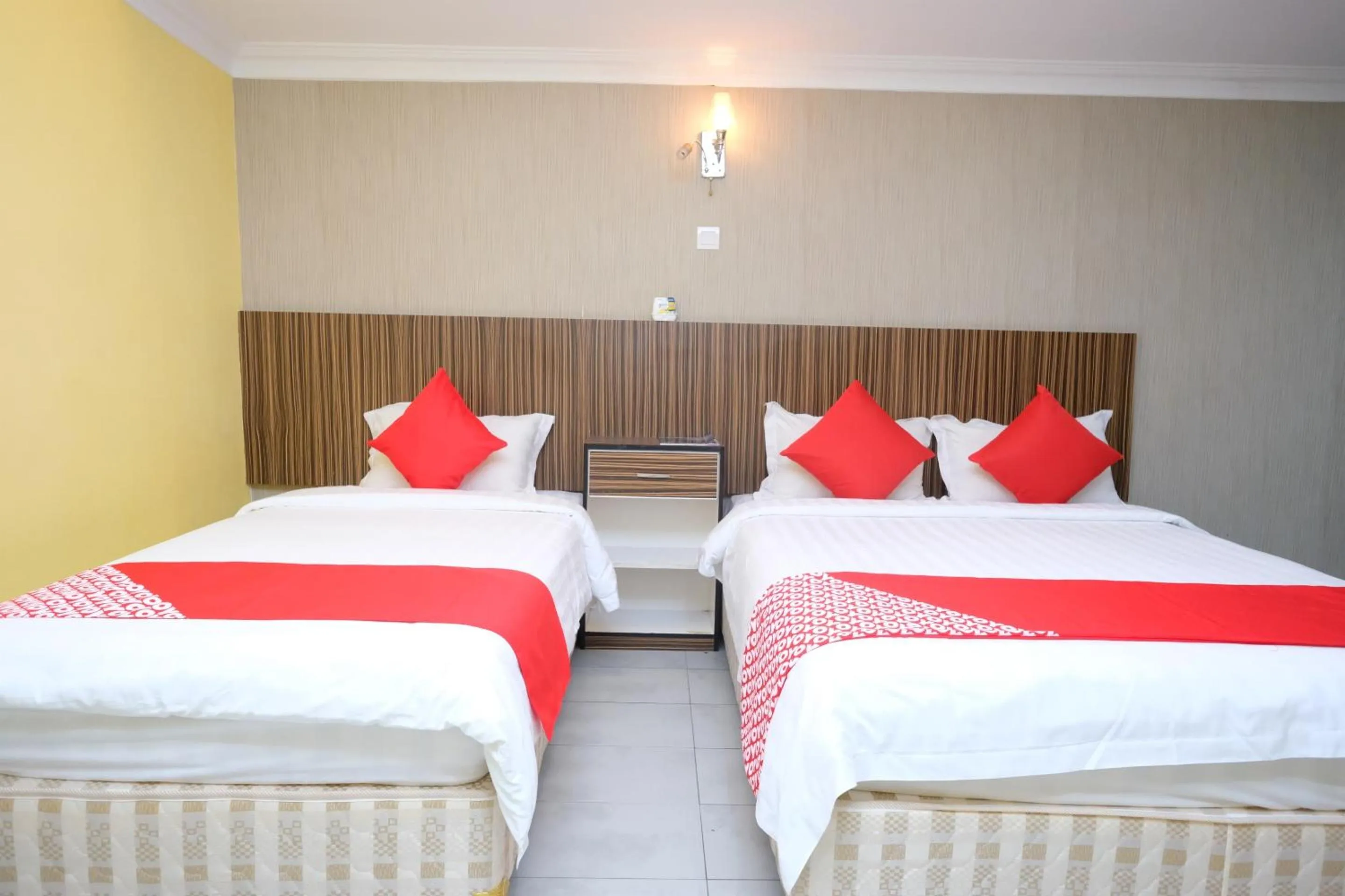 Bed in Rayyan Soffea Hotel