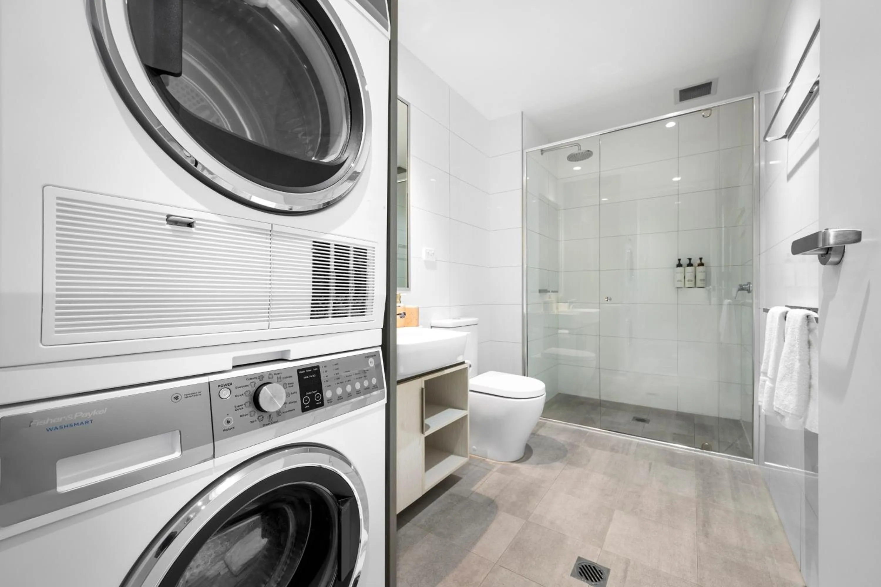 Shower in Quest Macquarie Park