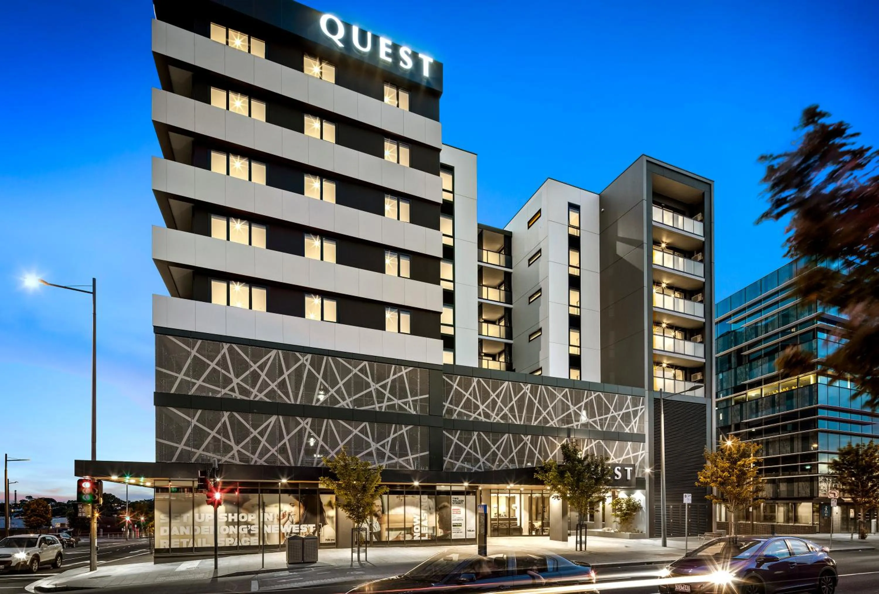Facade/entrance in Quest Dandenong Central