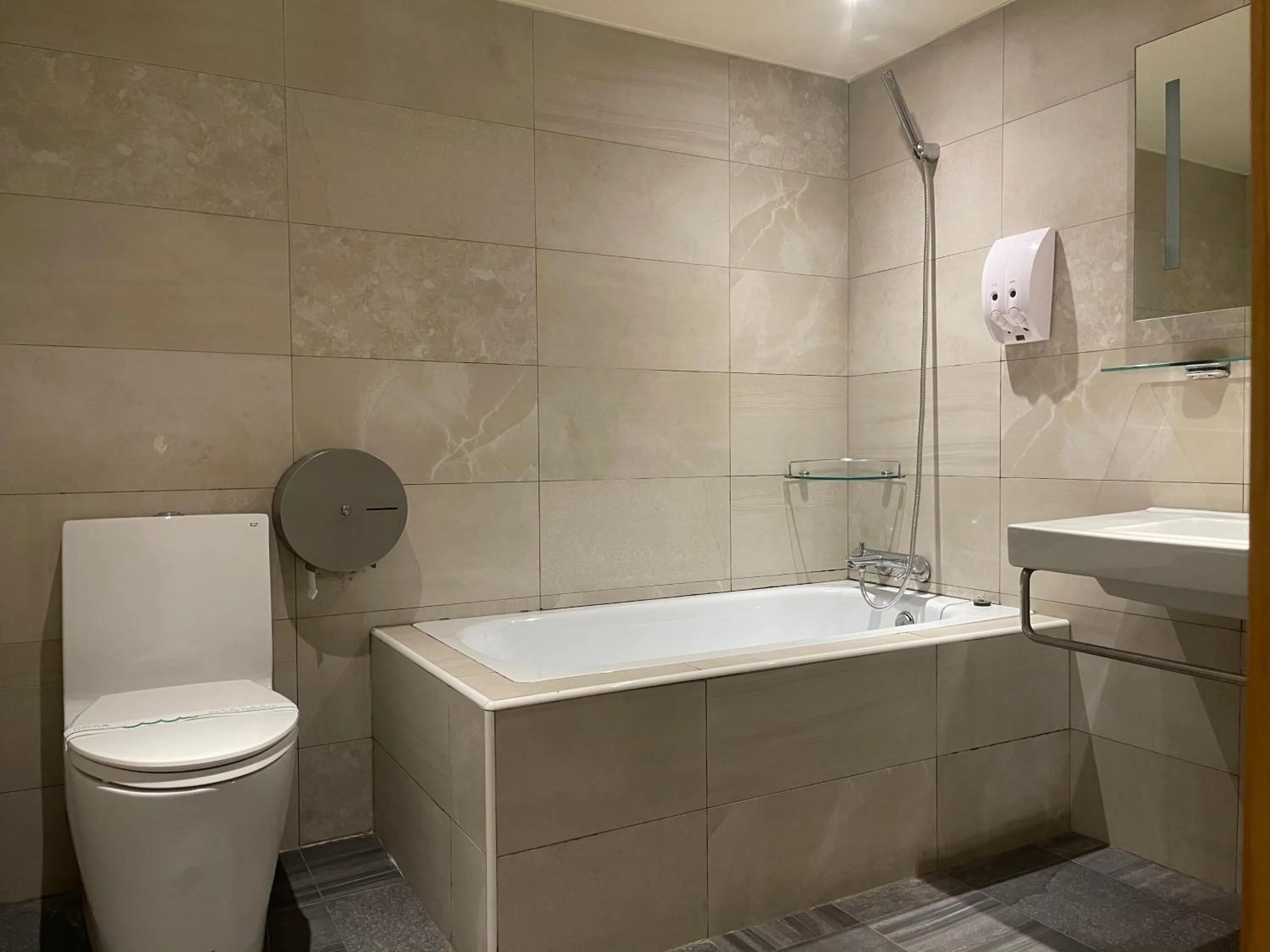 Bathroom in River Hotel