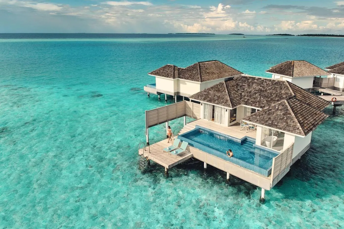 Bird's eye view in Kandima Maldives - 50 Percent Off Return Domestic Flights for stays of 4 nights or more between 11th April 2026 to 31st October 2026