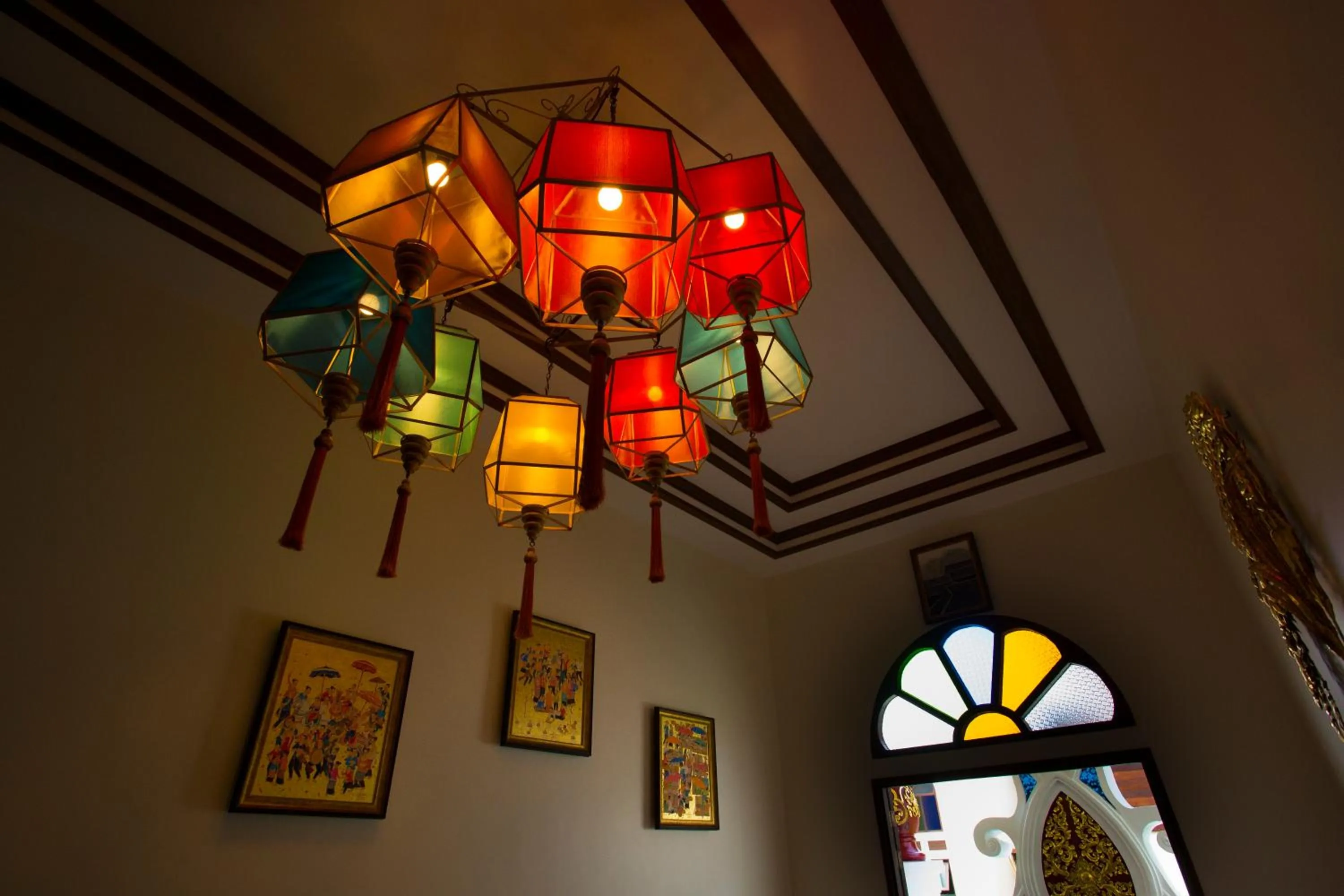 Decorative detail in Viangluang Resort