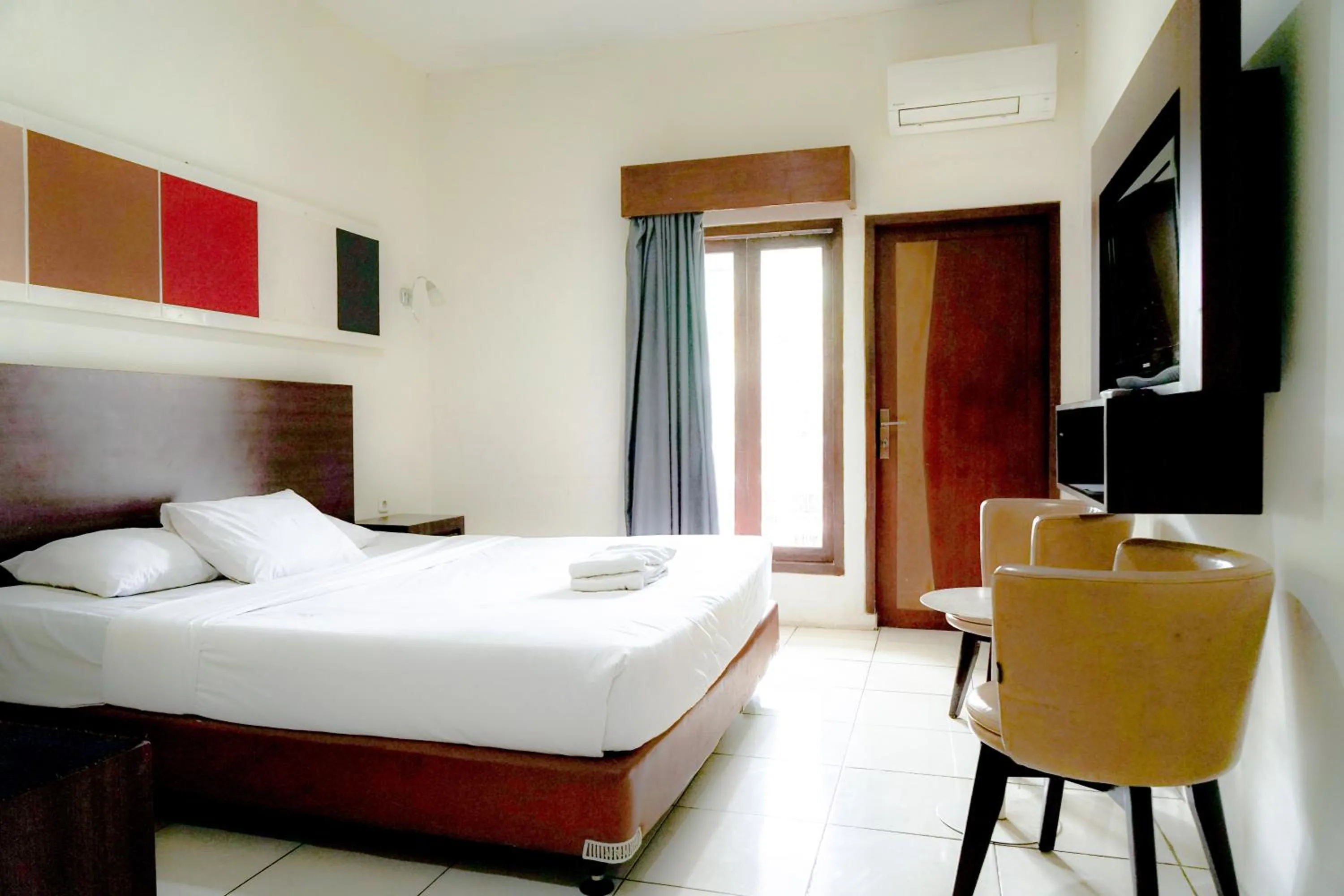 Bed in Hotel Ariandri Puncak