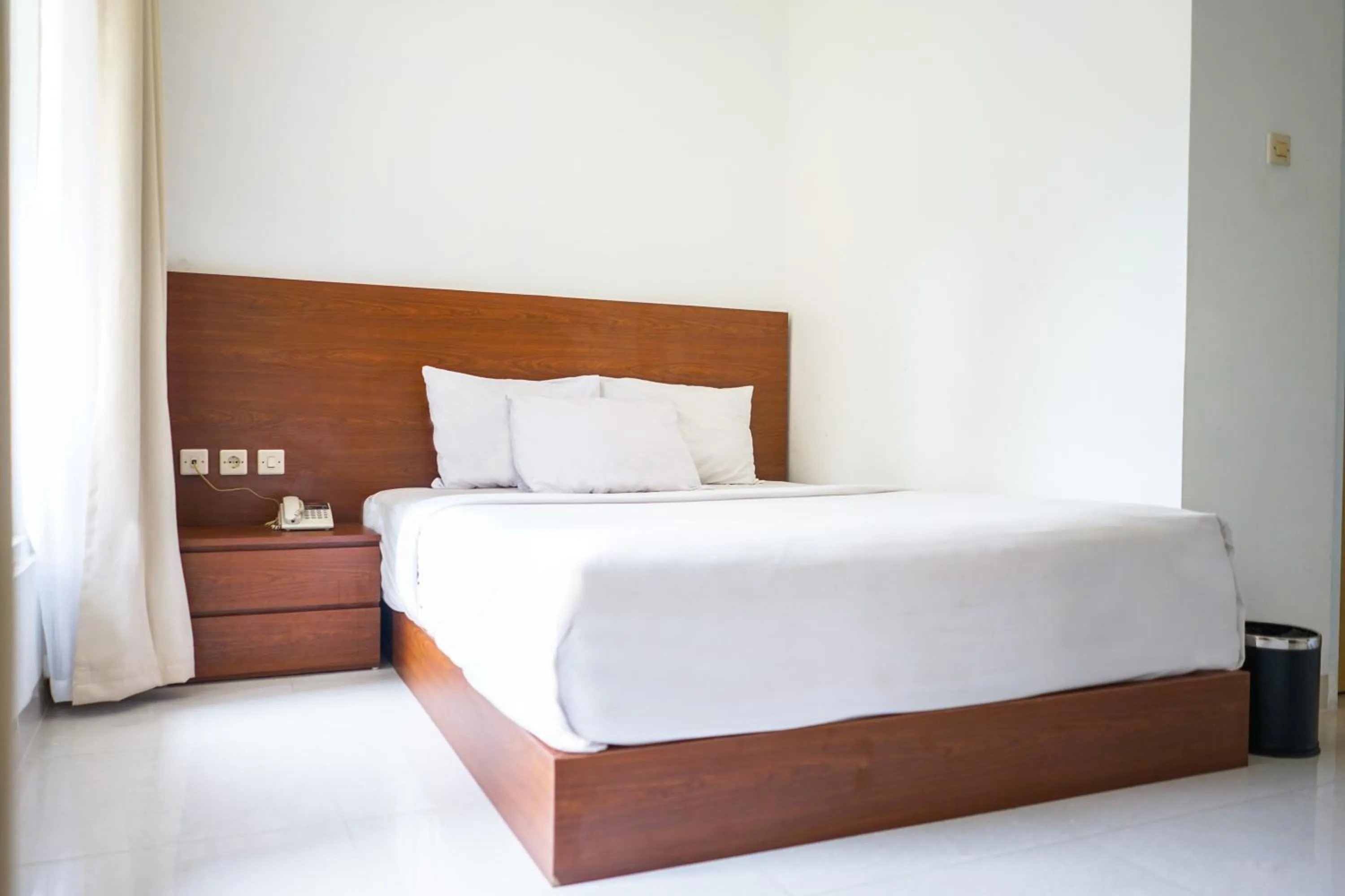 Bed in Hotel Ariandri Puncak