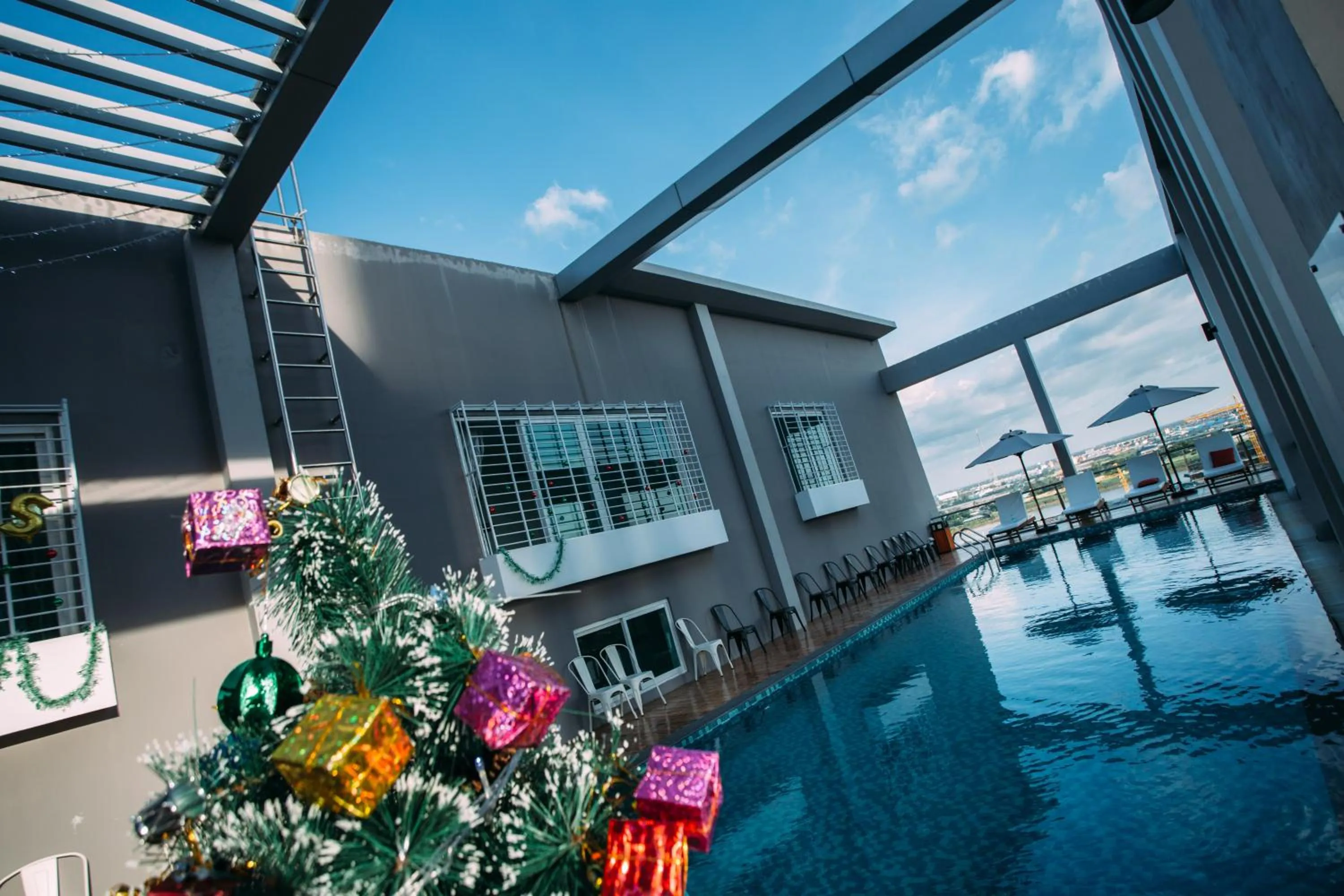 Swimming pool in CA&SA Serviced Apartment