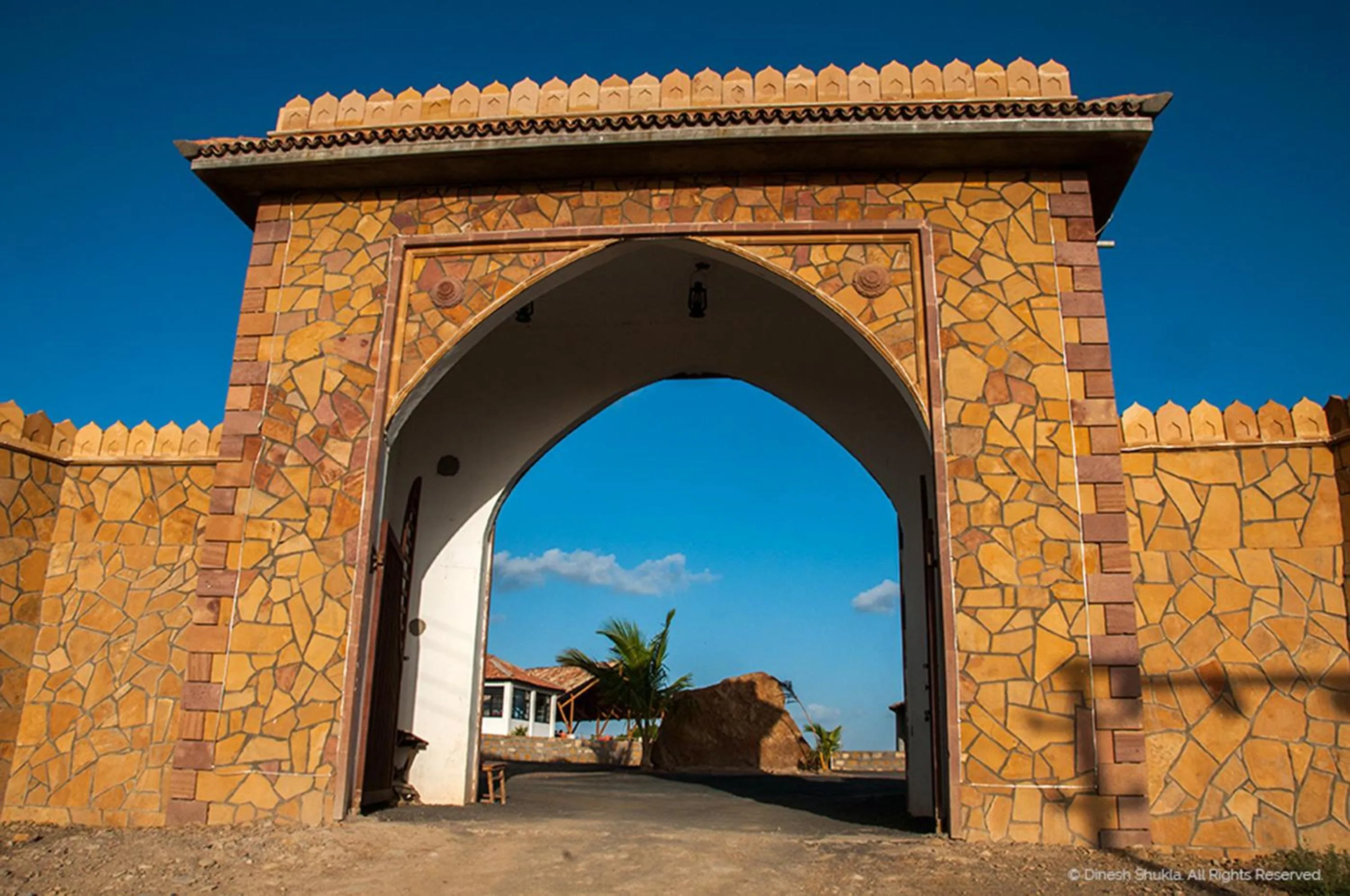 Facade/entrance in La Kamp Resort