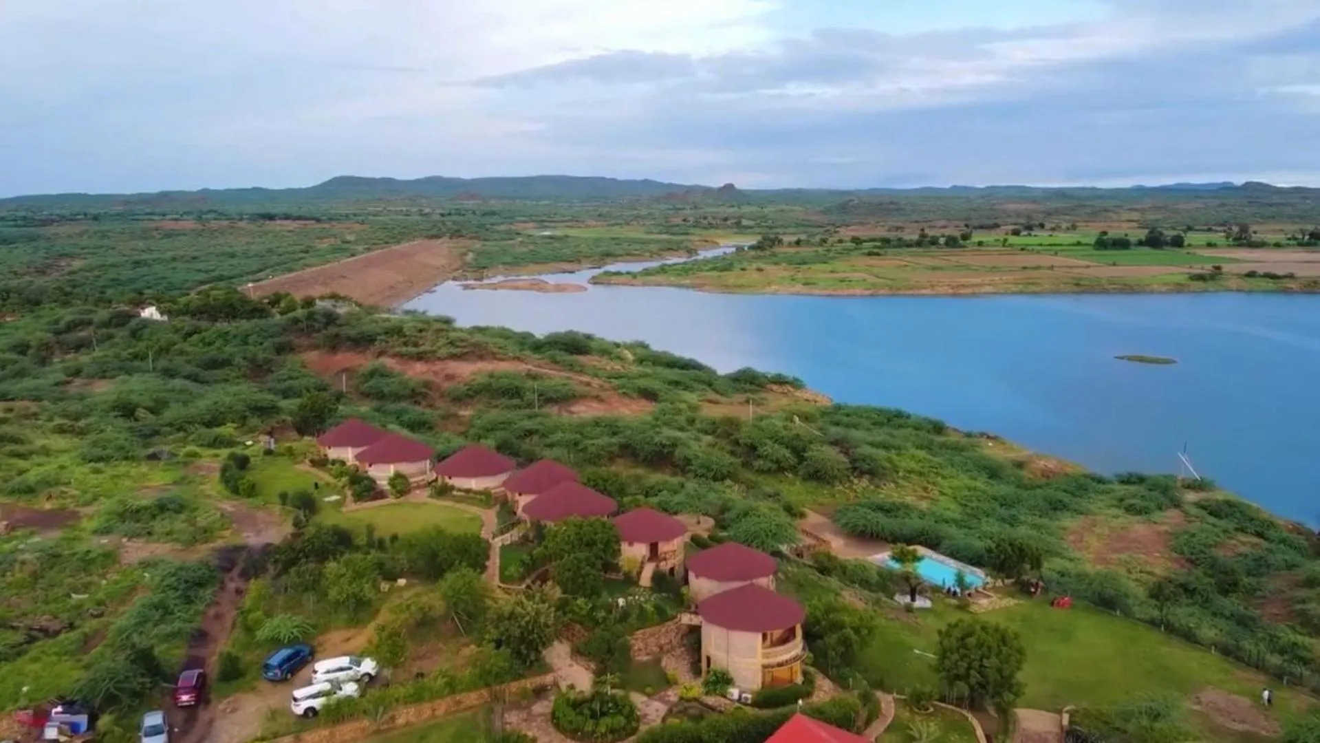 Bird's eye view in La Kamp Resort