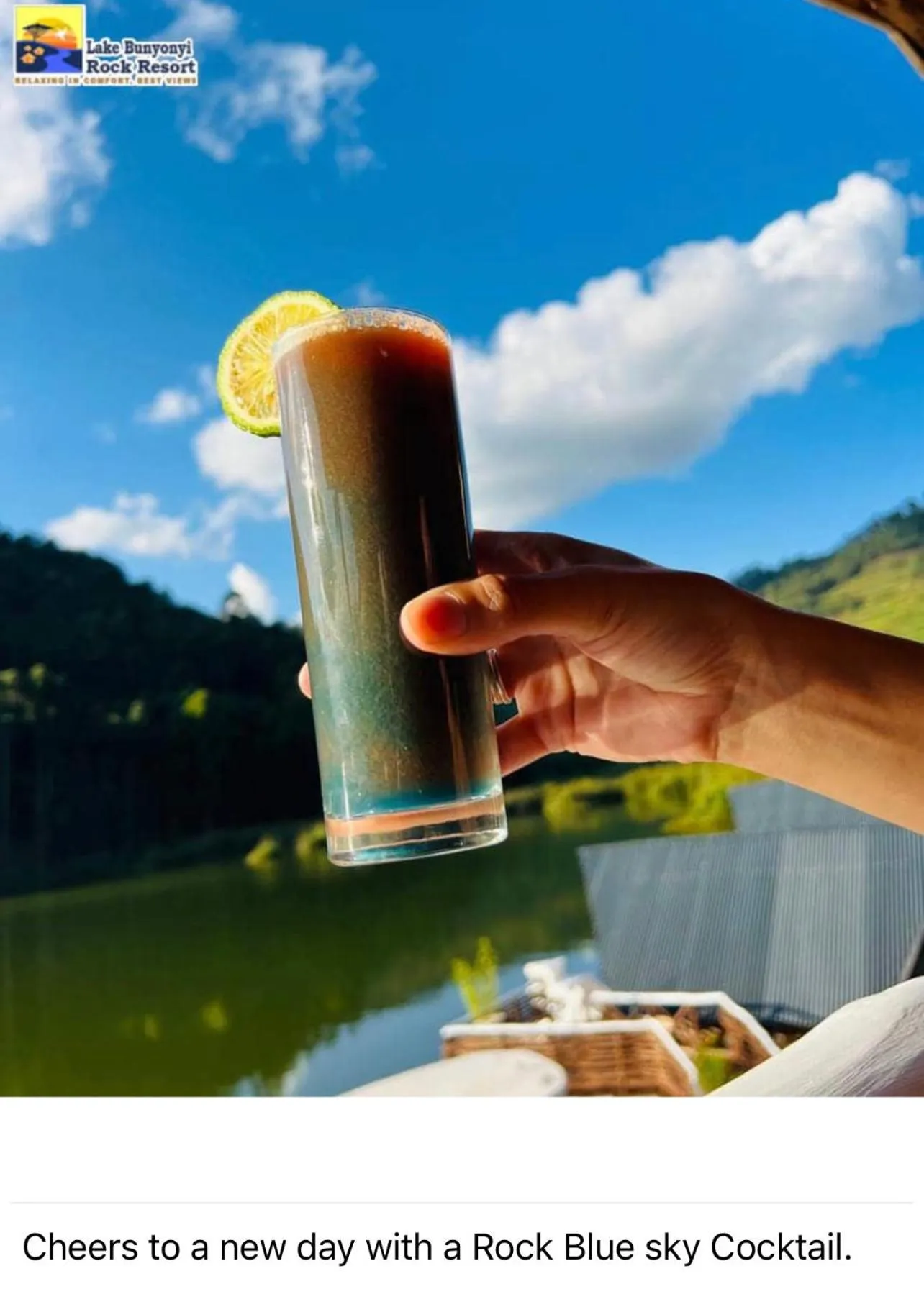 Food and drinks in Lake Bunyonyi Rock Resort