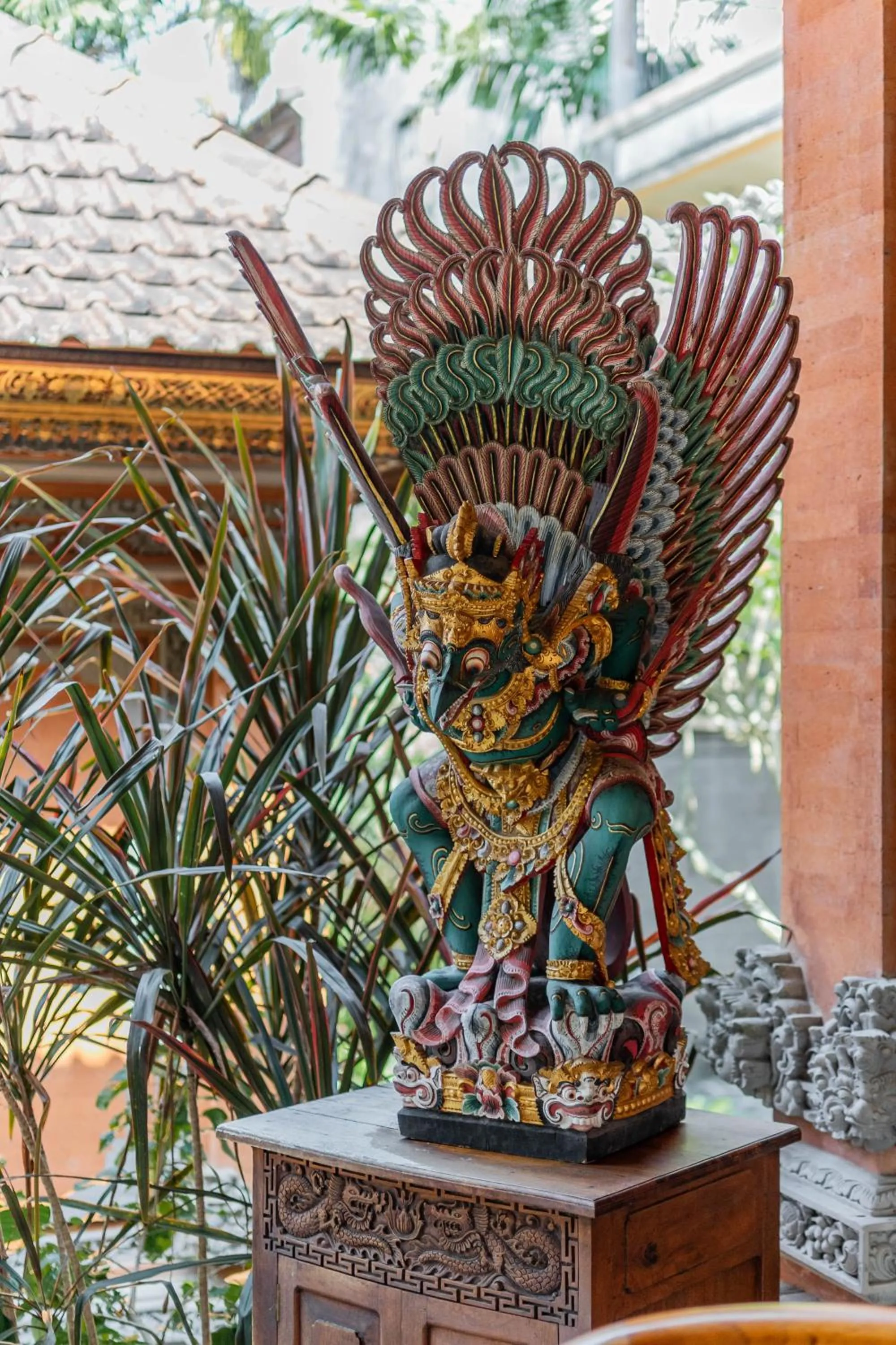 Decorative detail in Honeymoon Guesthouse