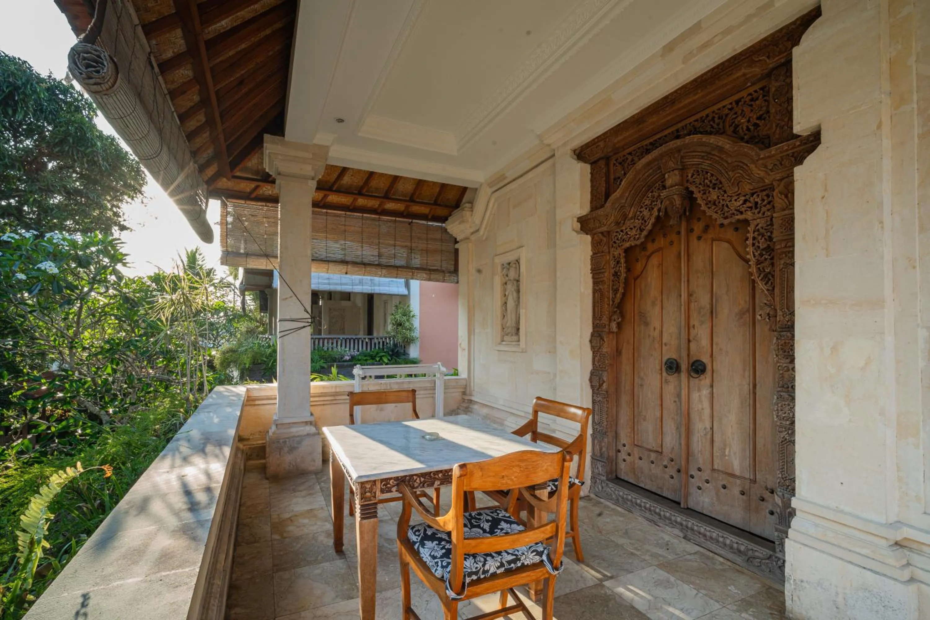 Patio in Honeymoon Guesthouse