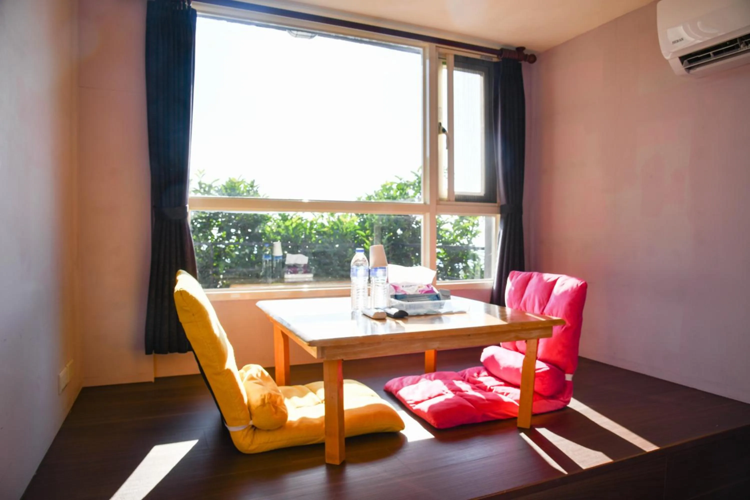 Seating area in Way Young House
