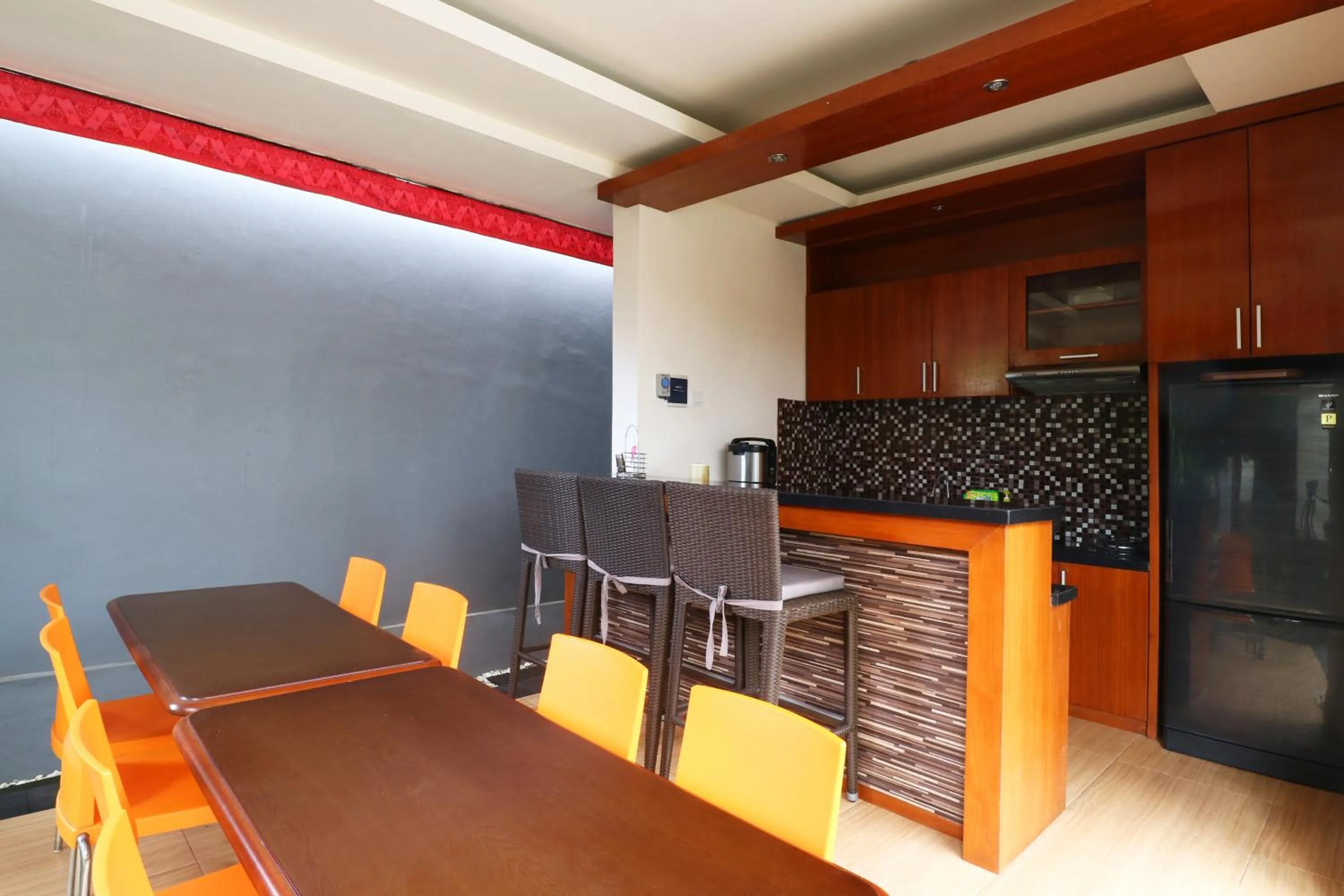 Kitchen or kitchenette in The Umah Pandawa Hotel and Villas