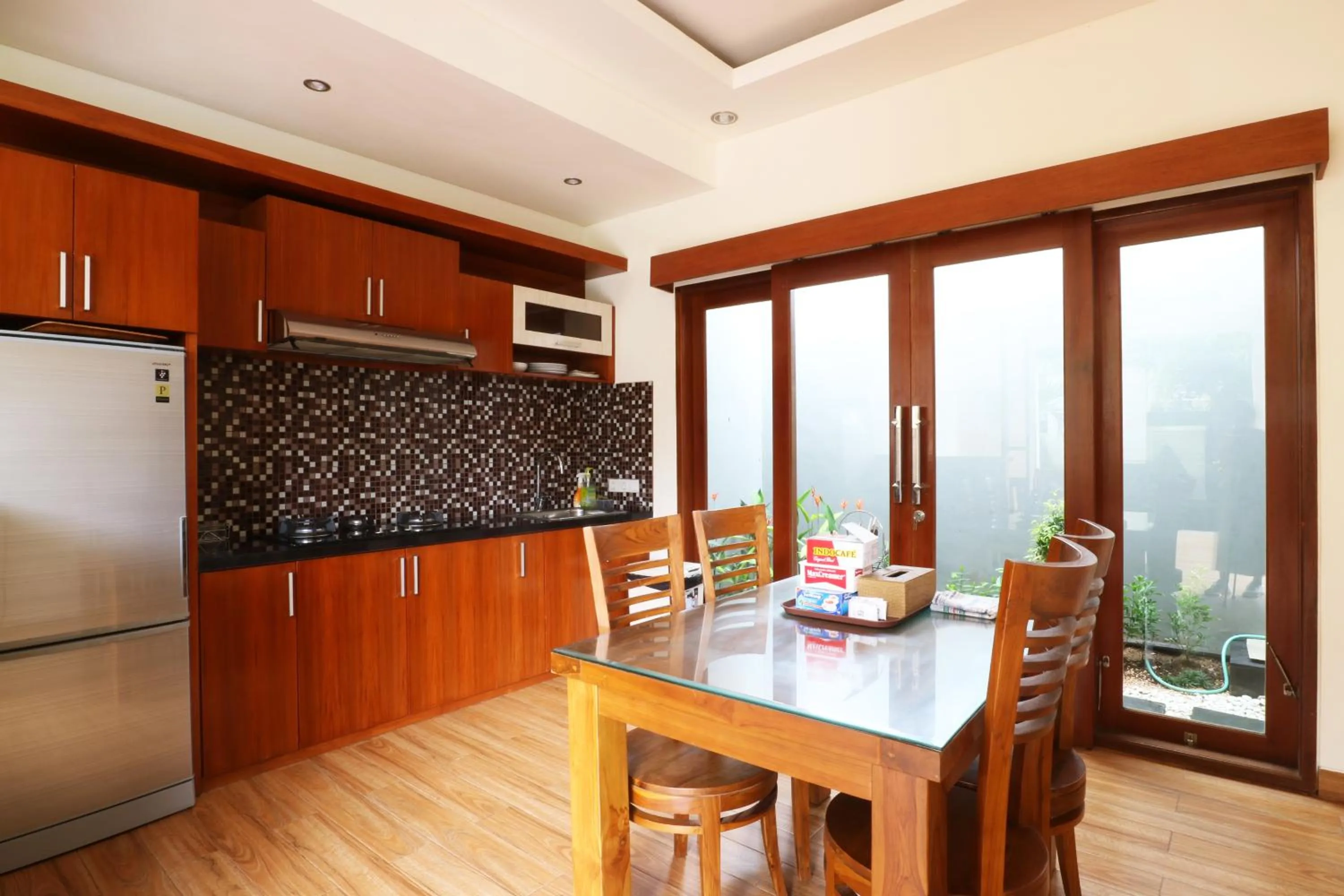 Kitchen or kitchenette in The Umah Pandawa Hotel and Villas