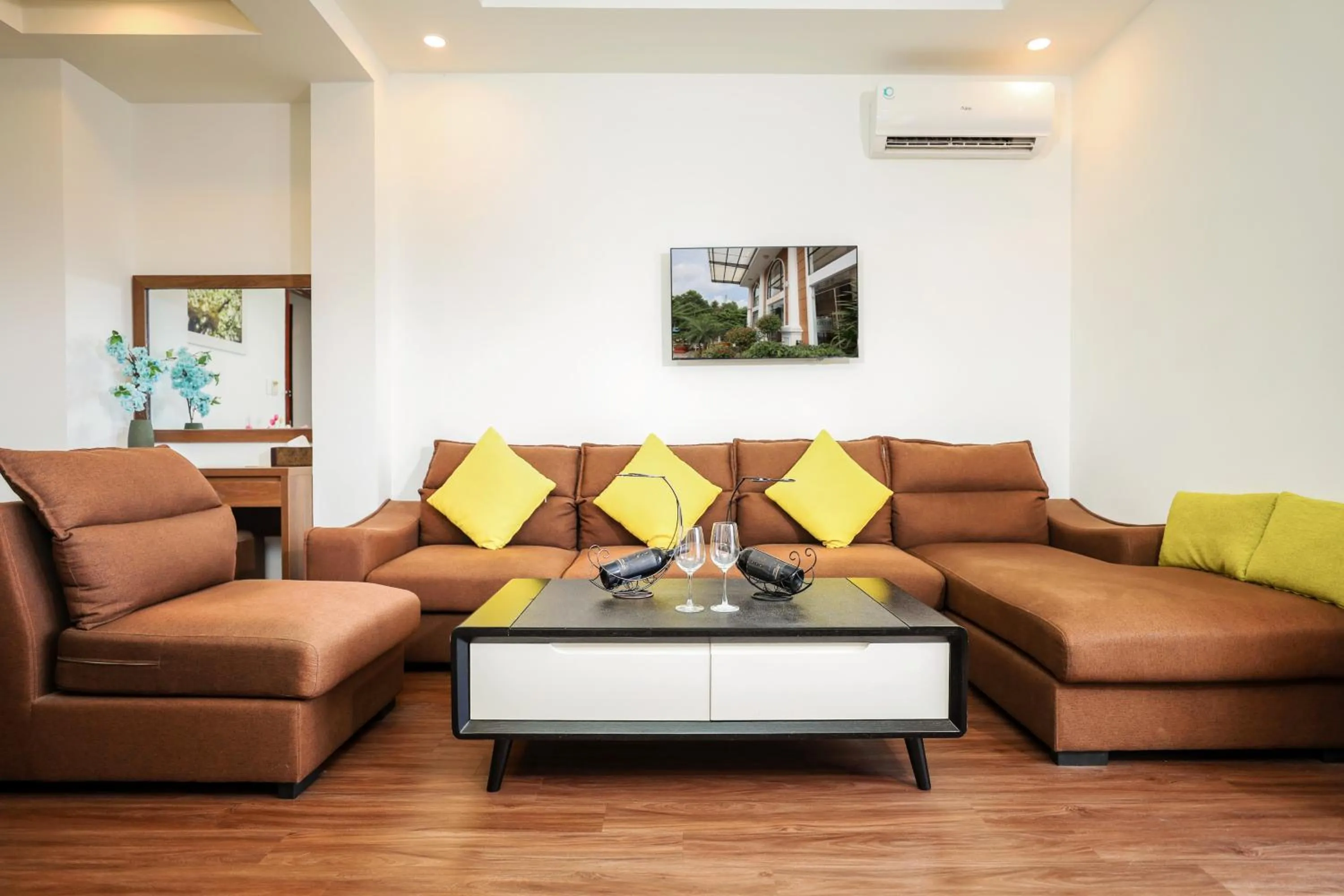 Living room in Luxor Boutique Hotel Phu Quoc