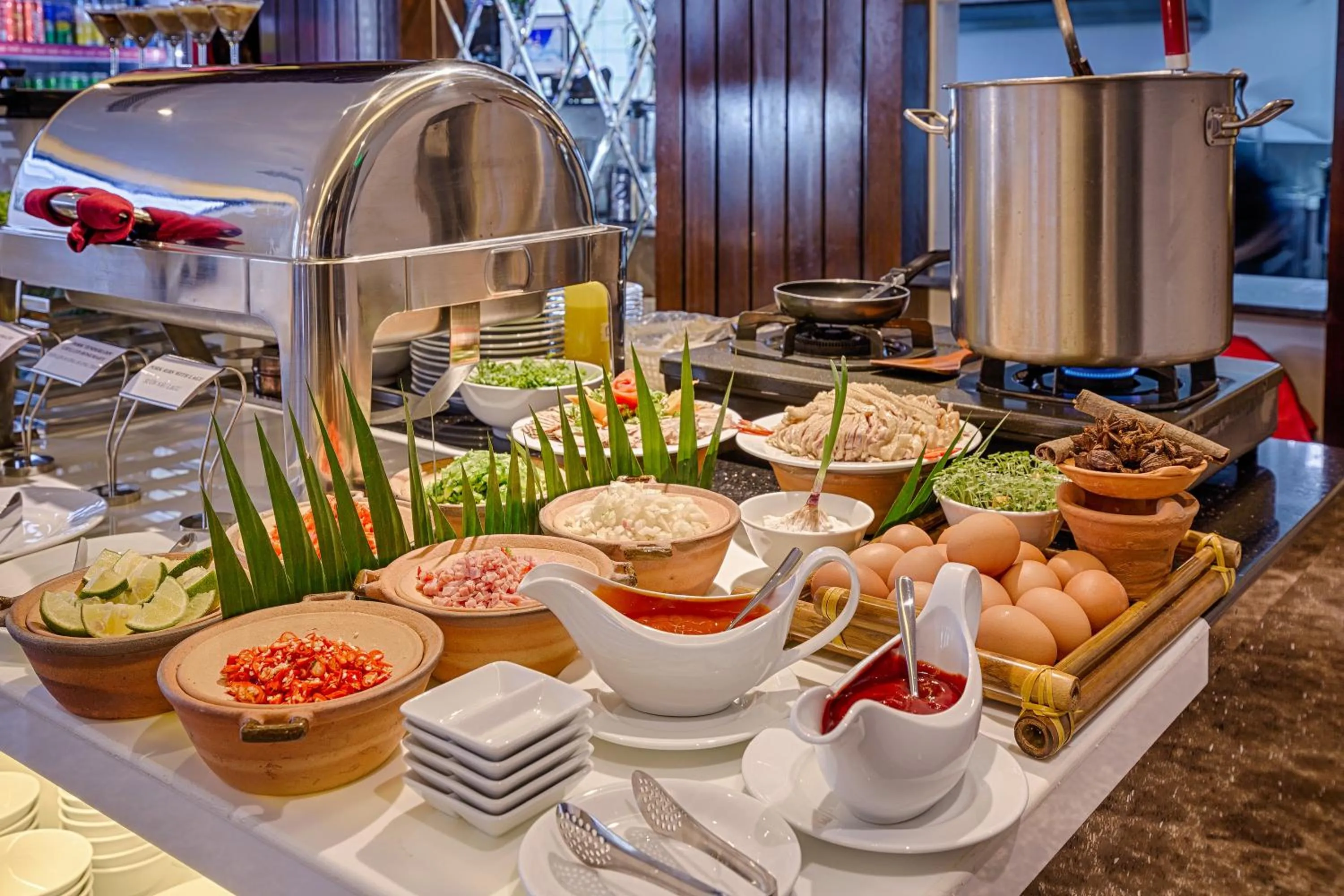 Buffet breakfast in Sofia Suite Hotel & Spa Danang - Free Craft Beer and 20 minute Spa per room