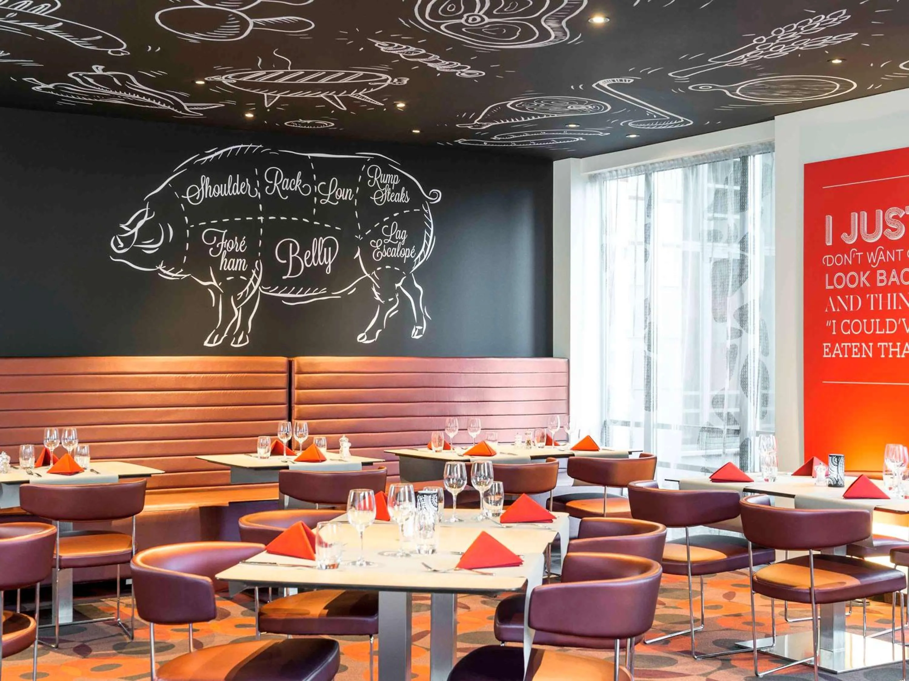 Restaurant/places to eat in Novotel Brussels City Centre