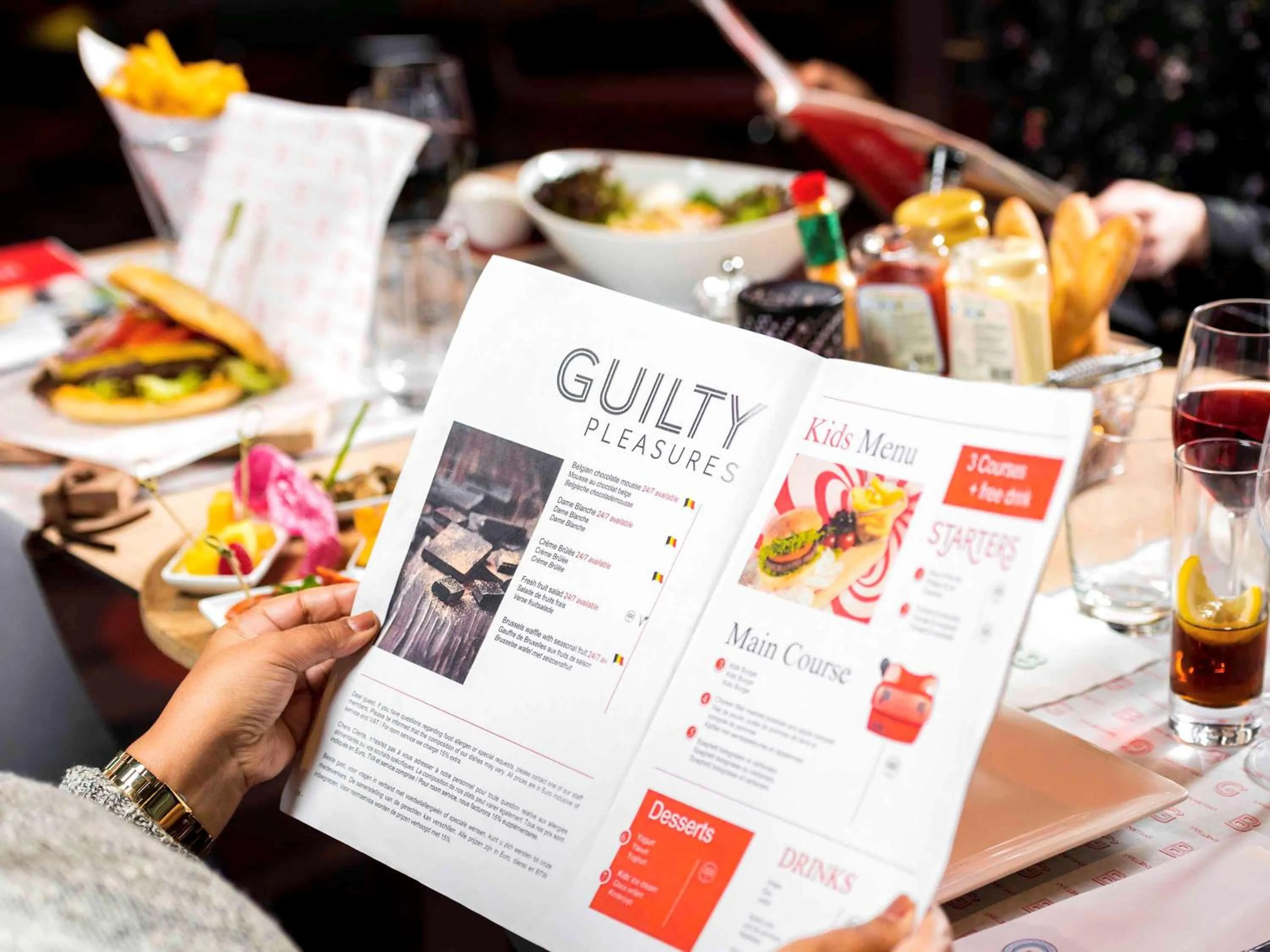 Restaurant/places to eat in Novotel Brussels City Centre