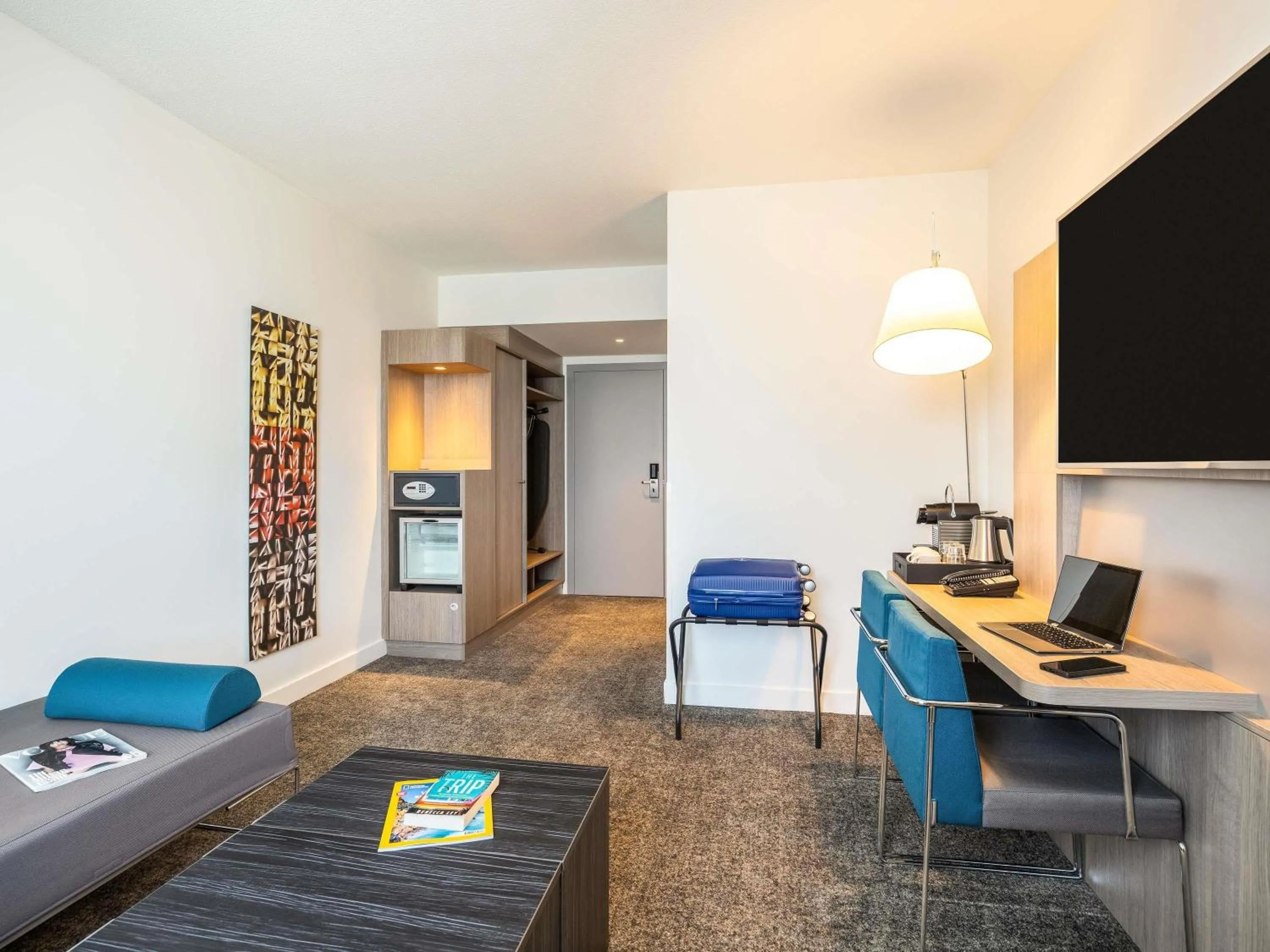 Bedroom, Bed in Novotel Brussels City Centre