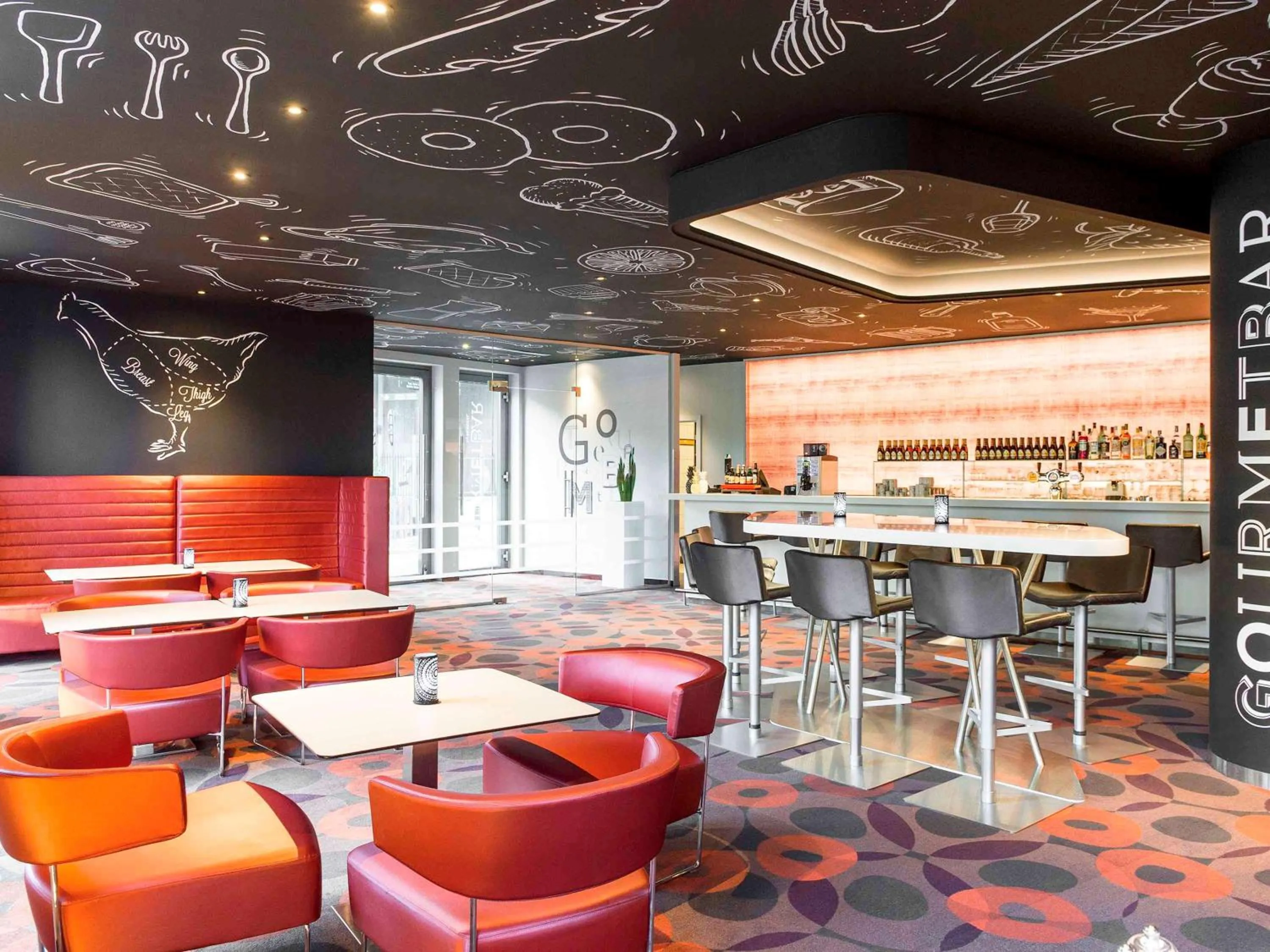 Restaurant/places to eat in Novotel Brussels City Centre