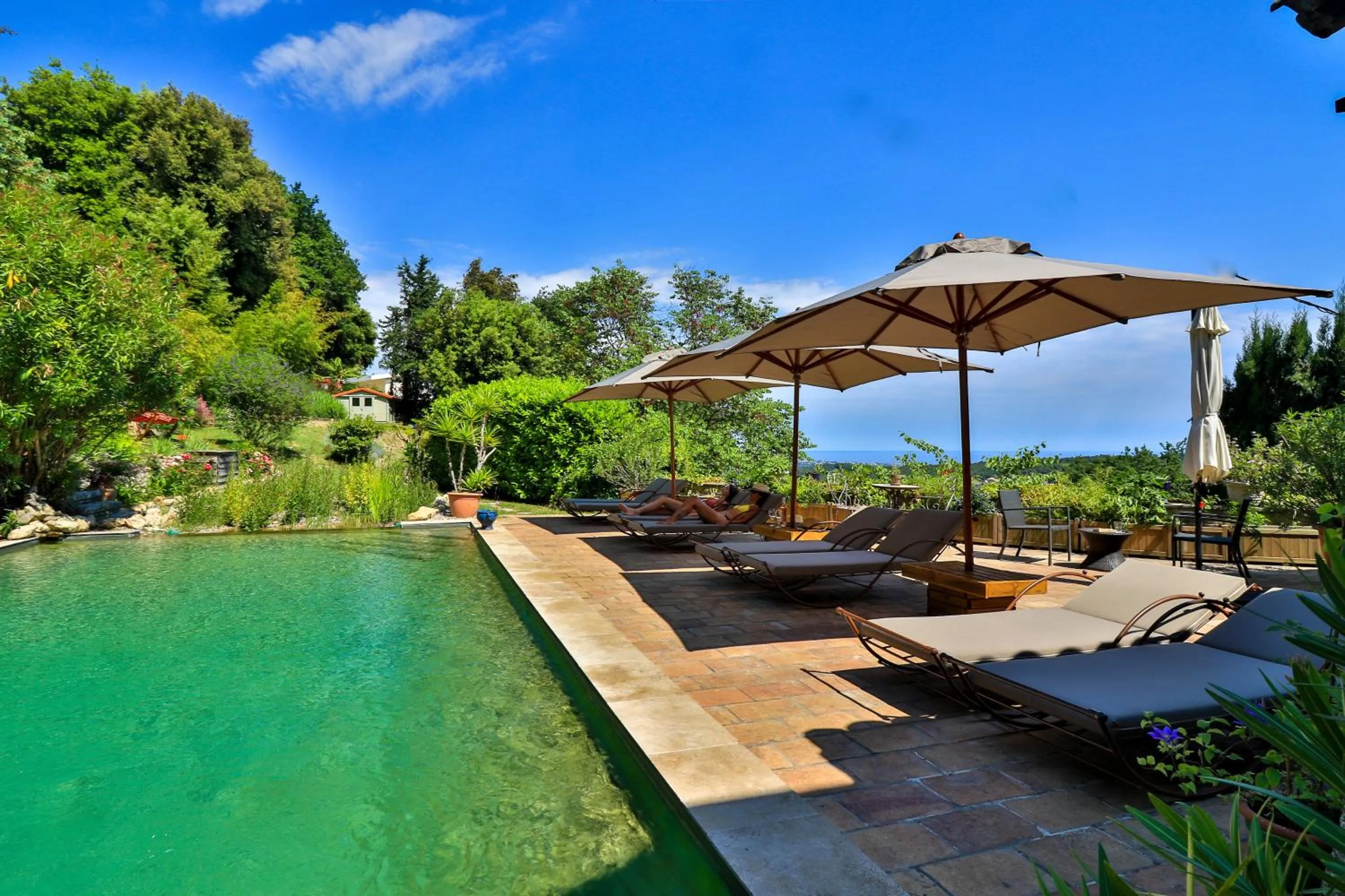 Patio in Le Mazet de Tourrettes