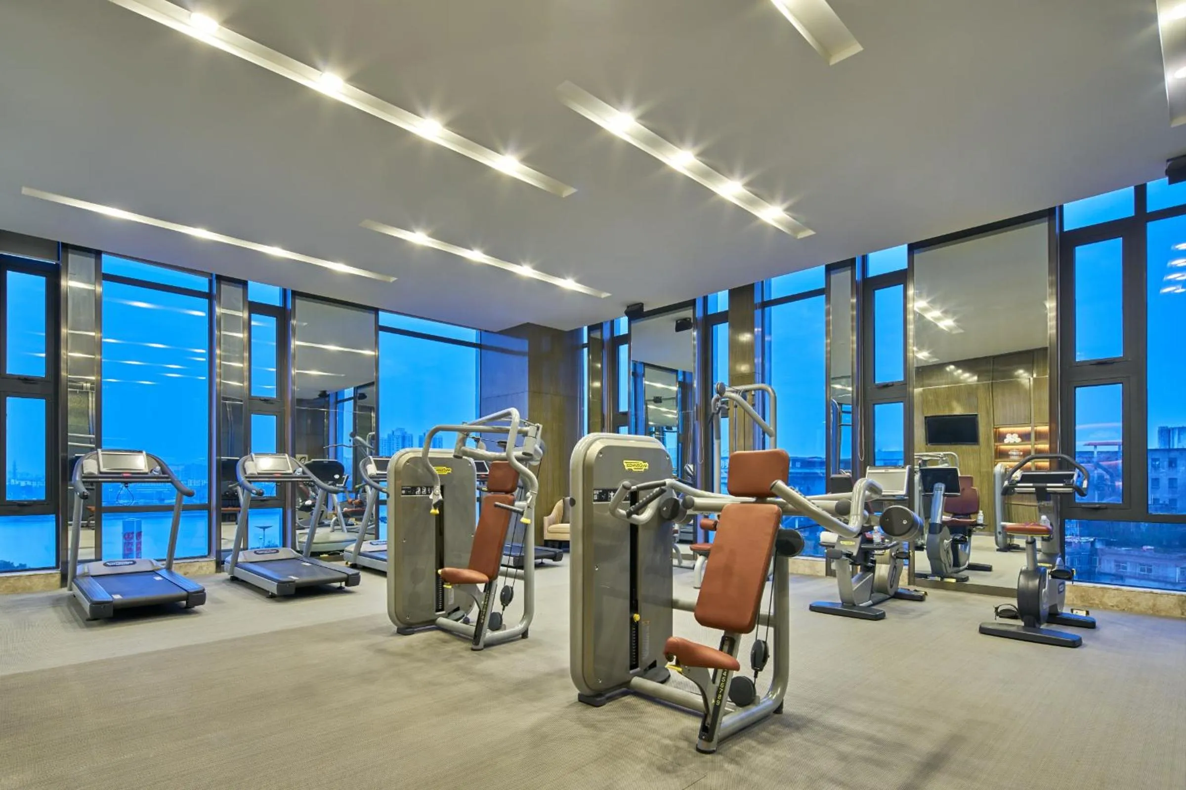 Fitness centre/facilities in Wanda Realm Shangrao