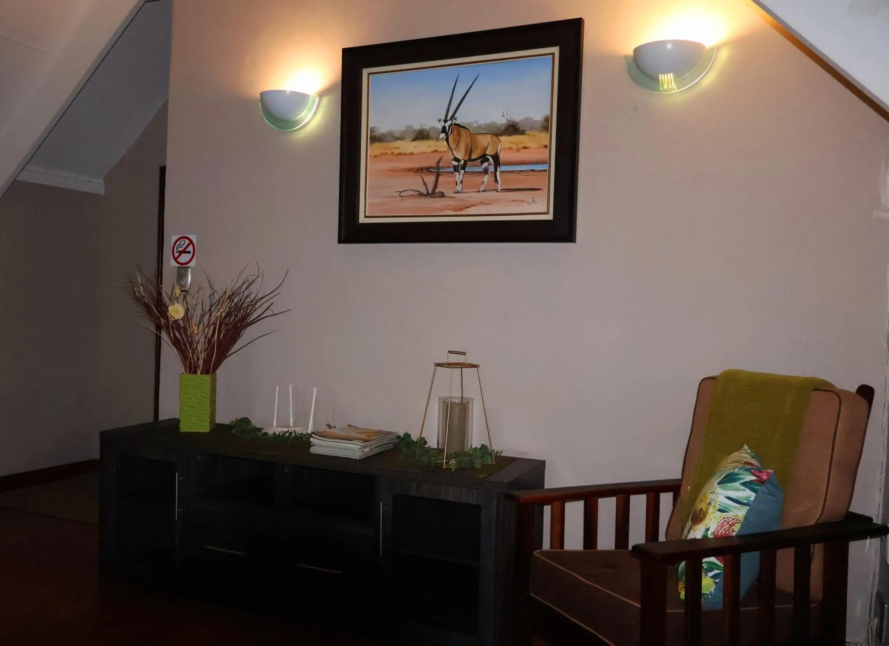 Seating area in The Leopard Tree