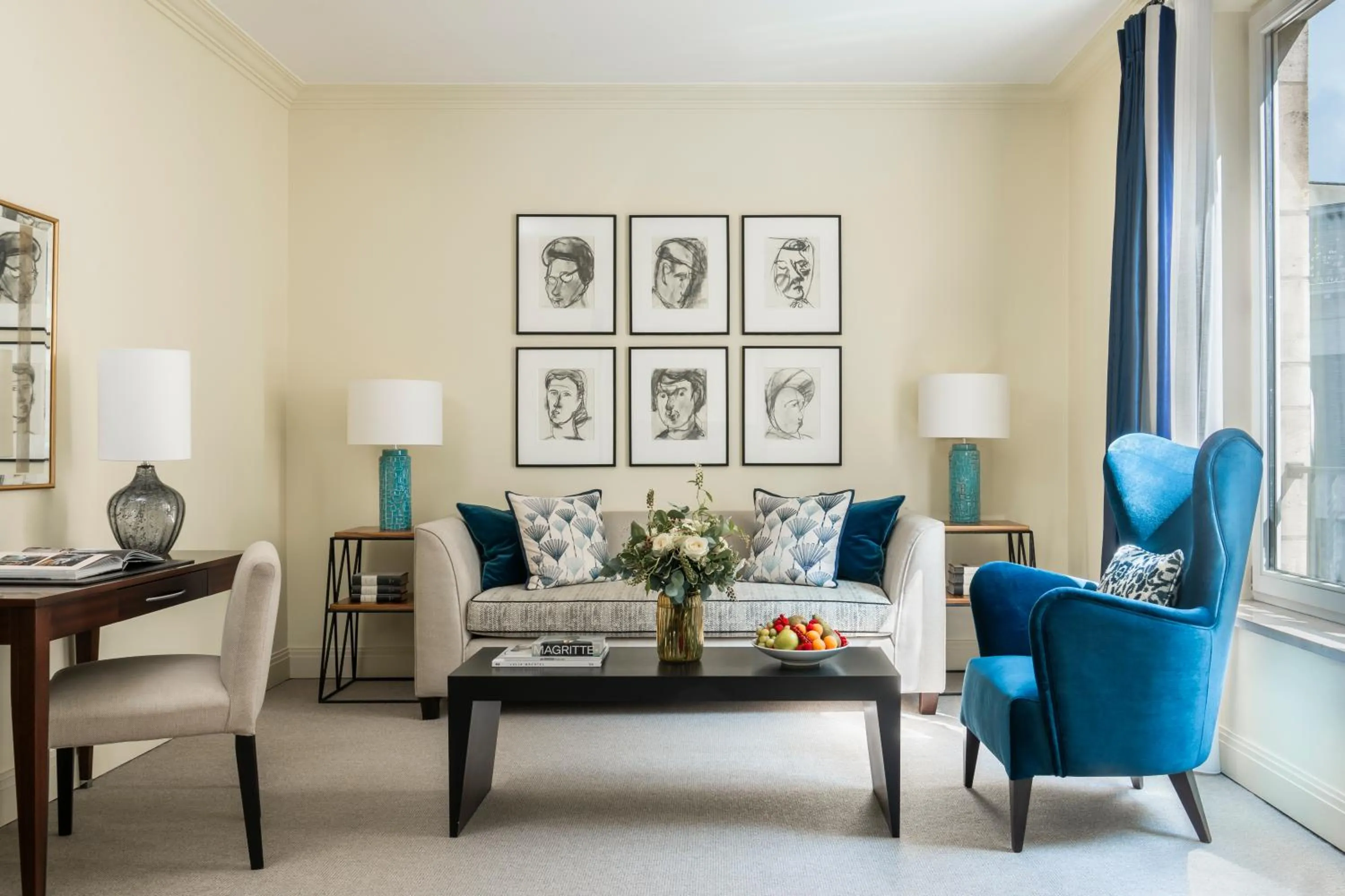 Living room in Rocco Forte Hotel Amigo