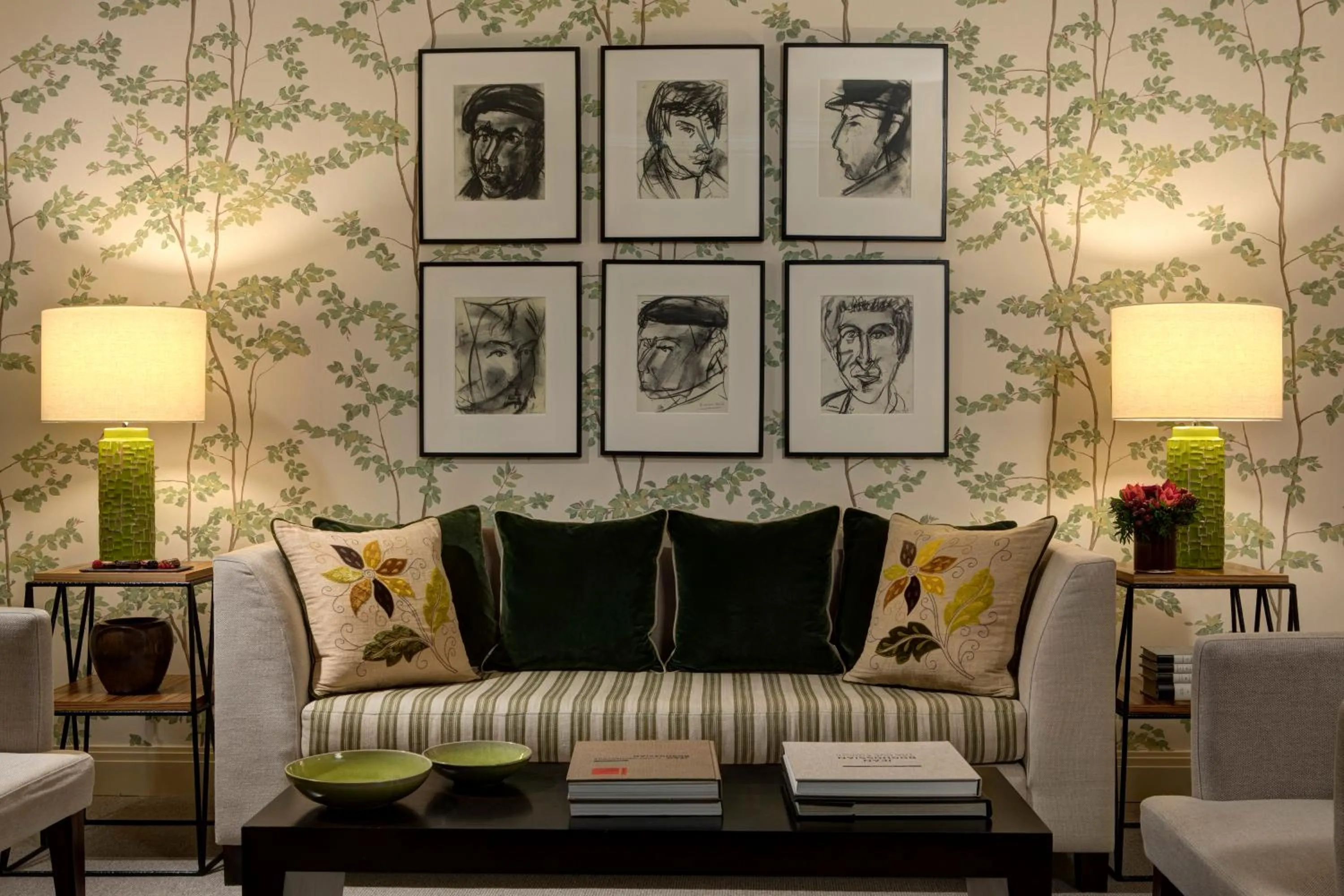 Living room in Hotel Amigo, a Rocco Forte Hotel