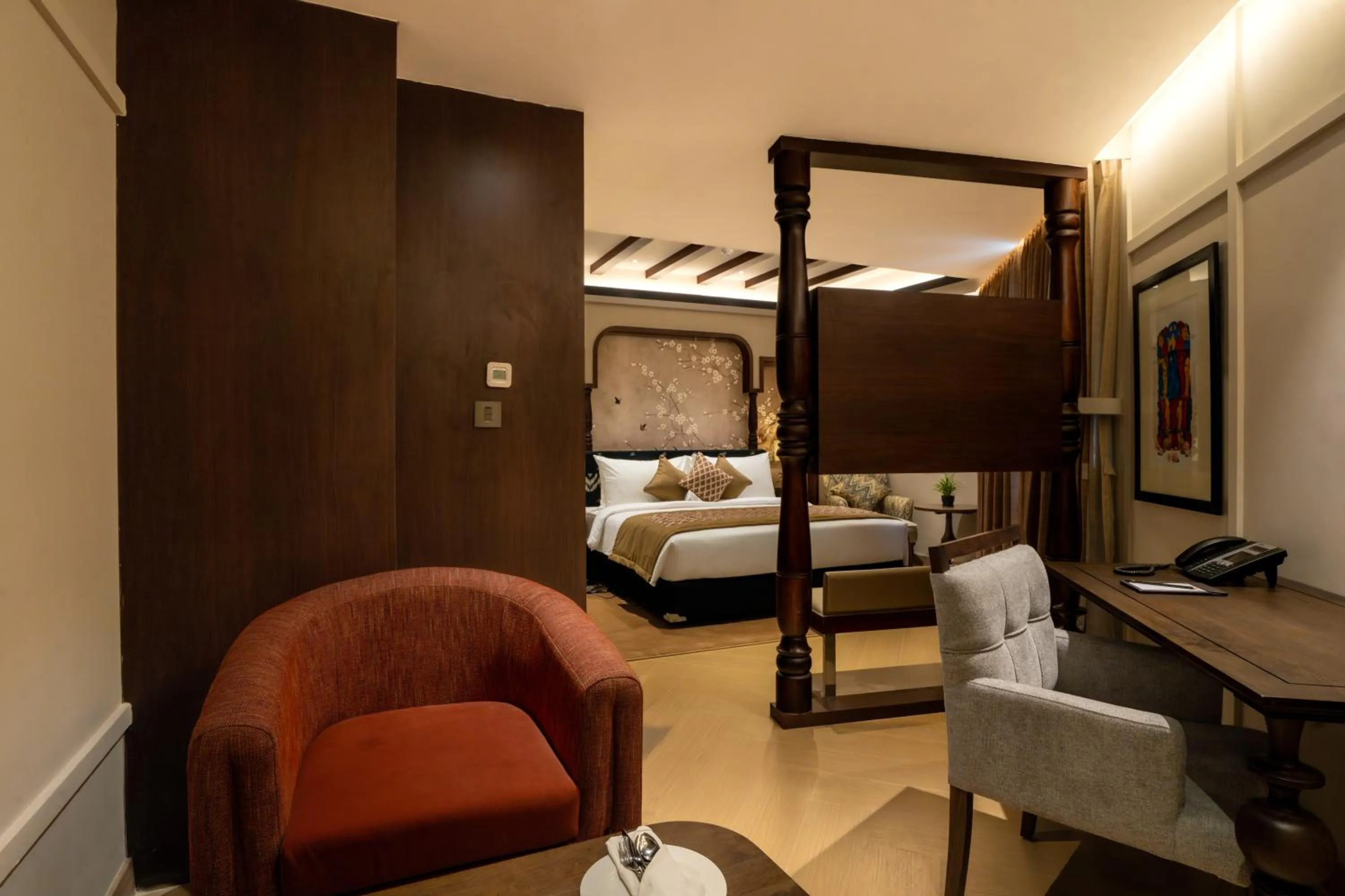 Seating area, Bed in Fortune Park Sishmo, Bhubaneswar - Member ITC Hotels' Group