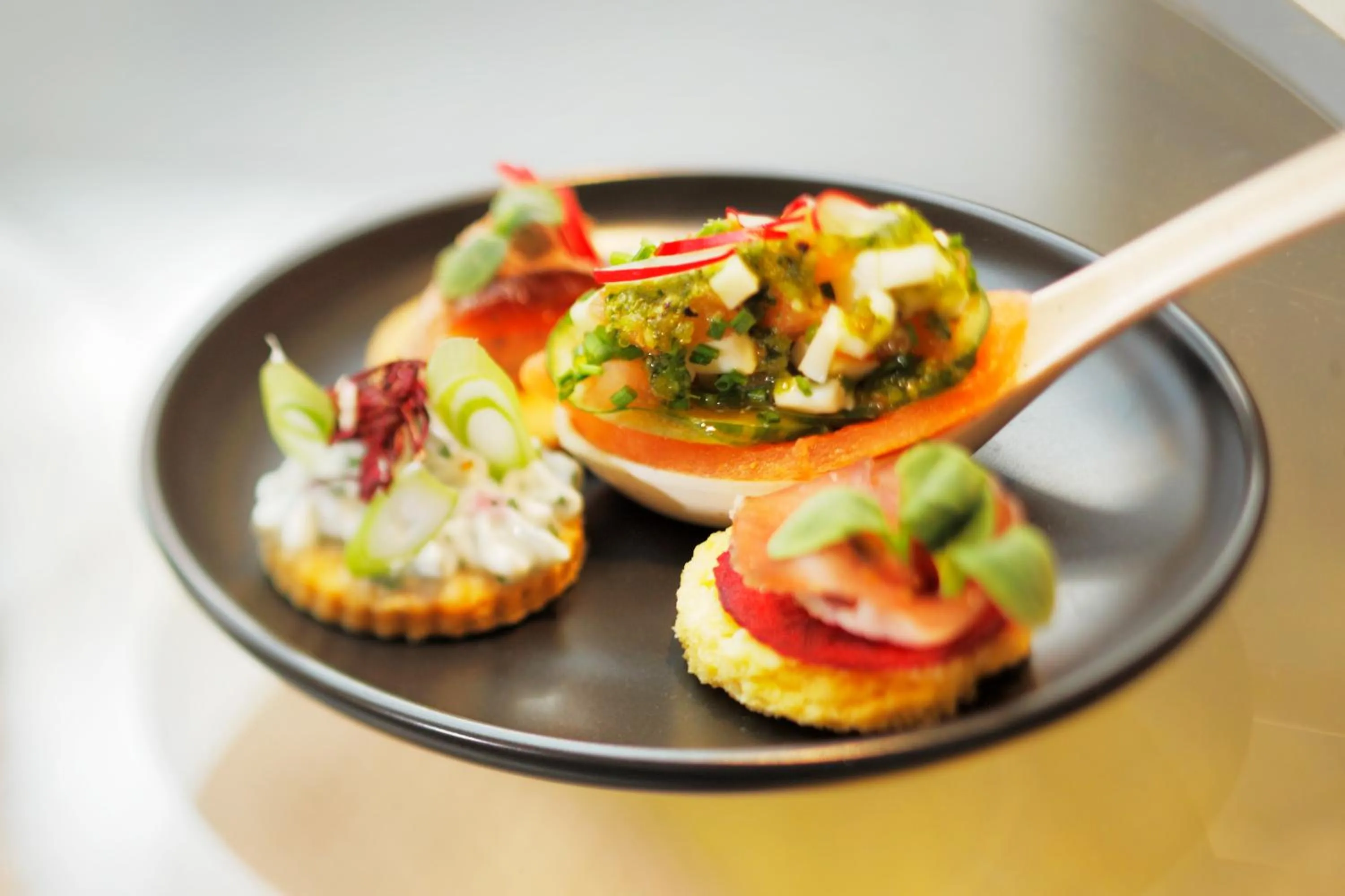 Food close-up in Tangla Hotel Brussels