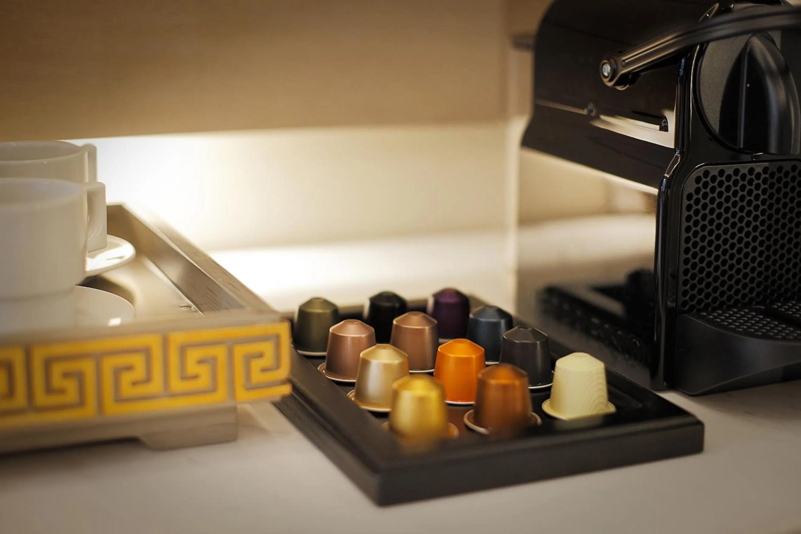 Coffee/tea facilities in Tangla Hotel Brussels