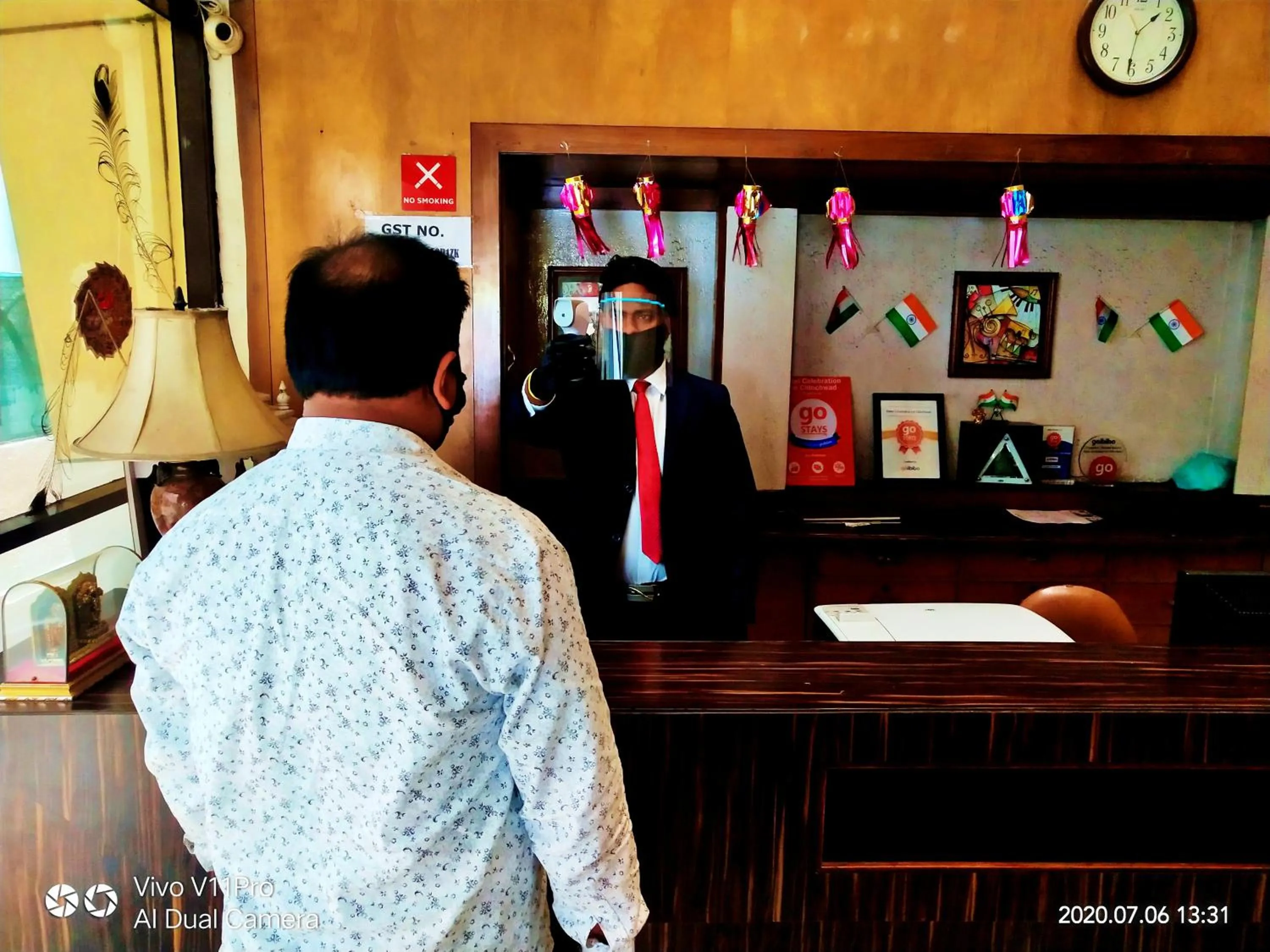 Lobby or reception in Celebrations Inn Pune