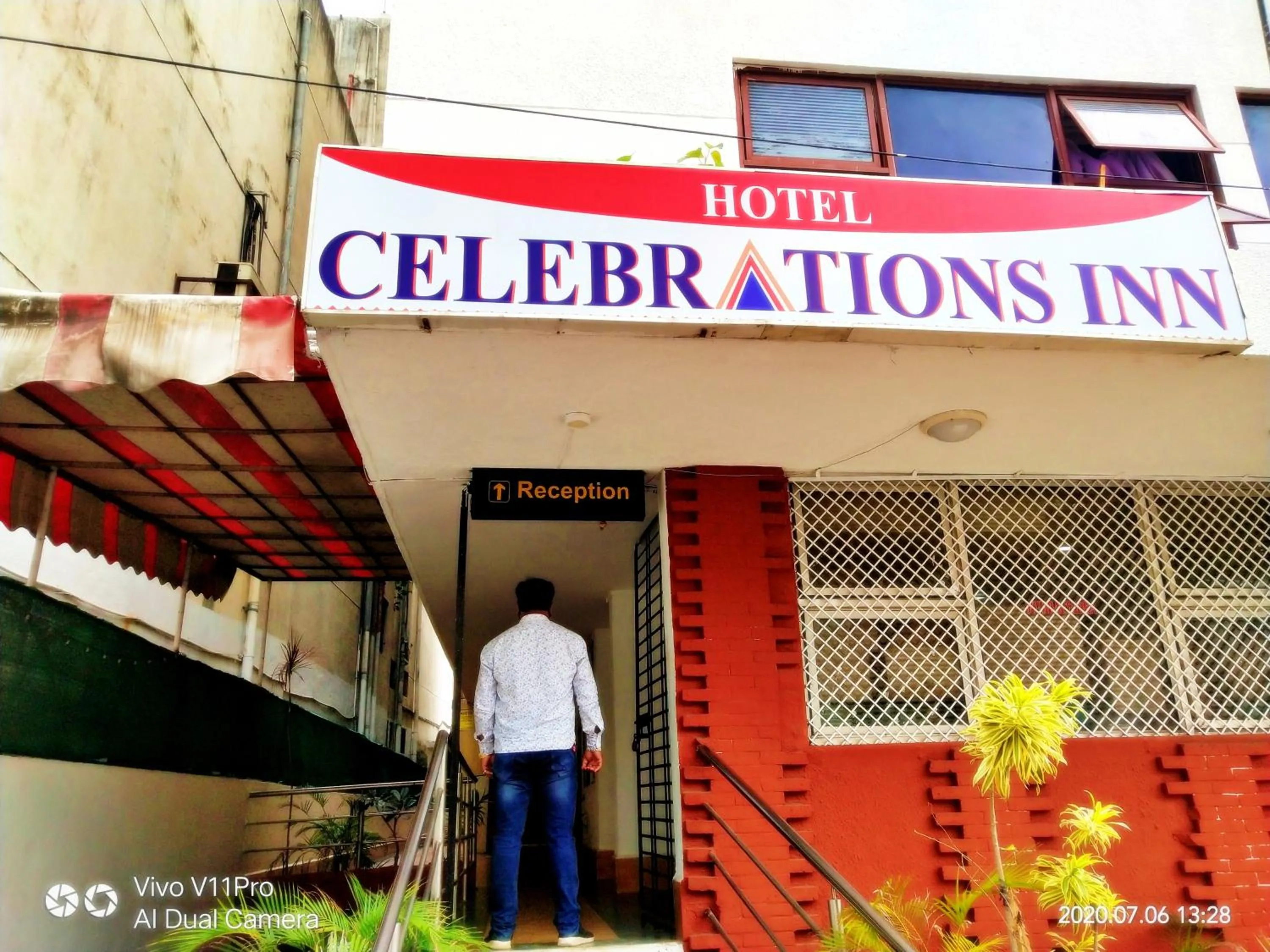 Facade/entrance in Celebrations Inn Pune