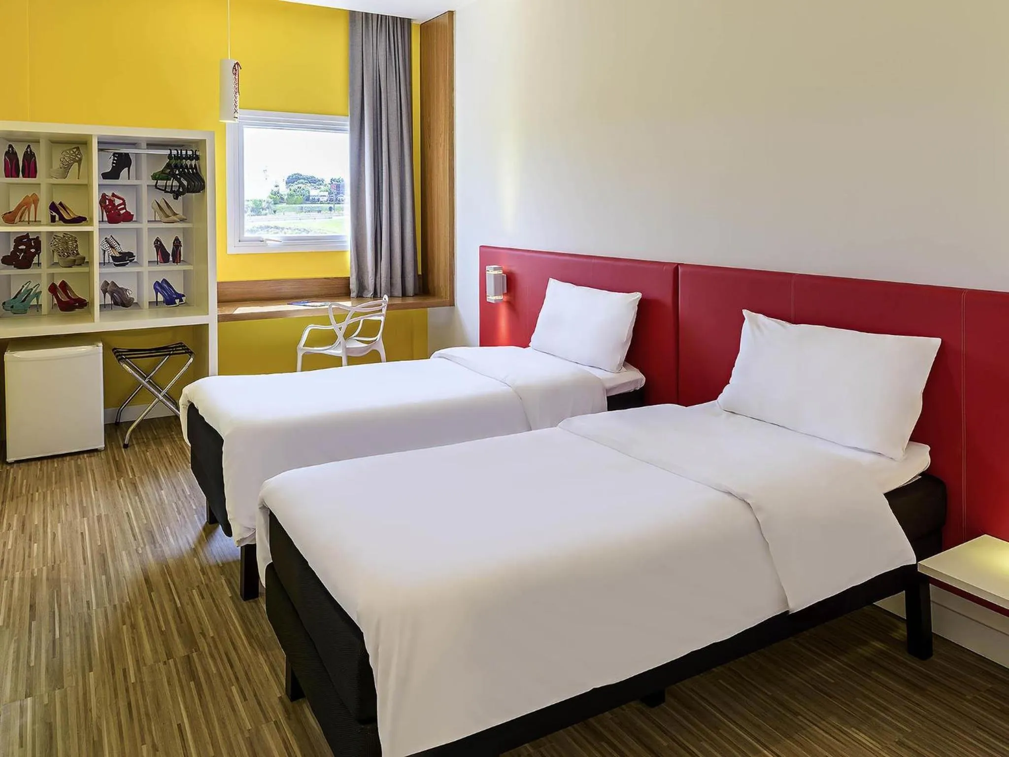 Bedroom, Bed in ibis Styles Birigui