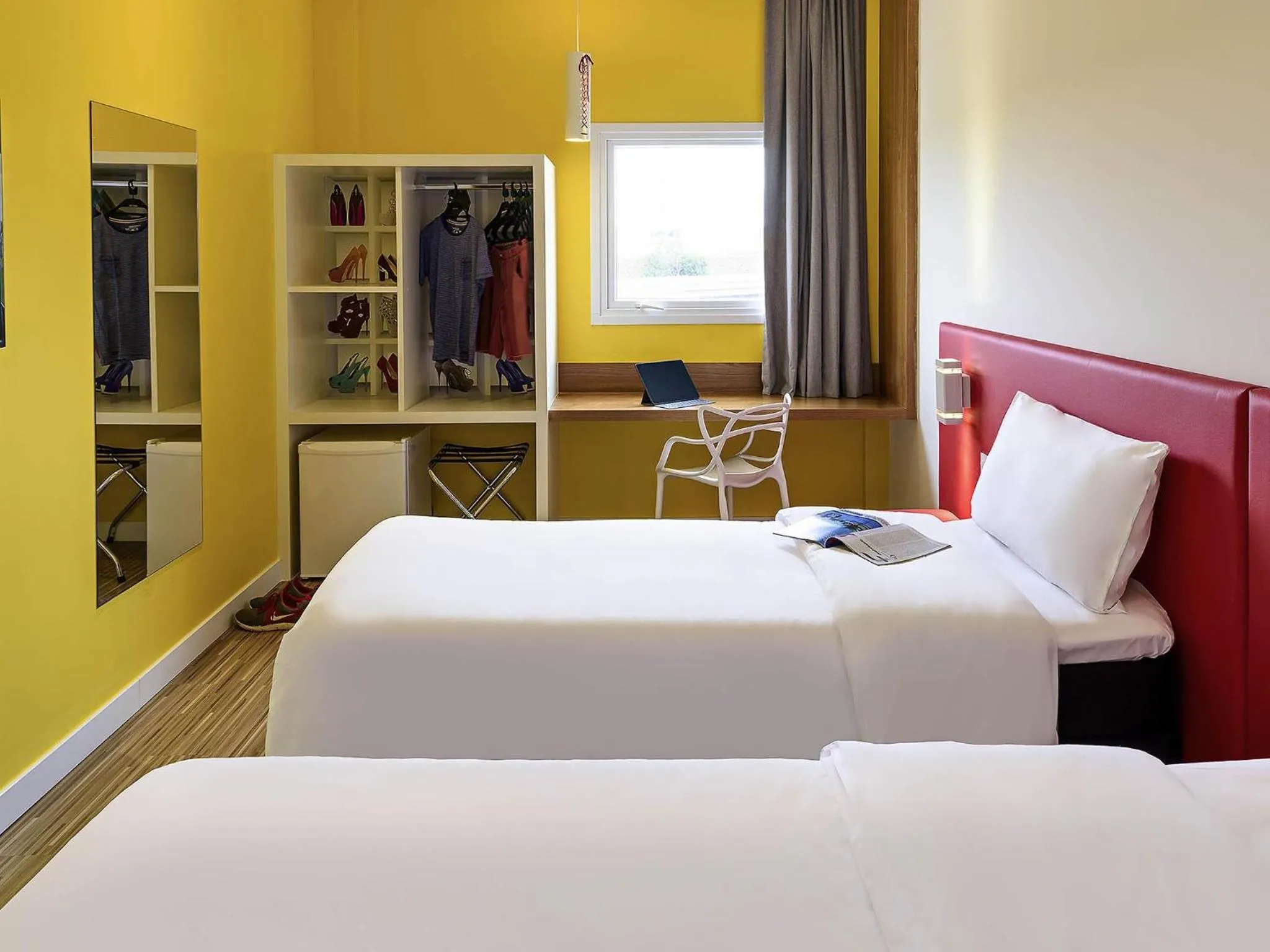Bedroom, Bed in ibis Styles Birigui