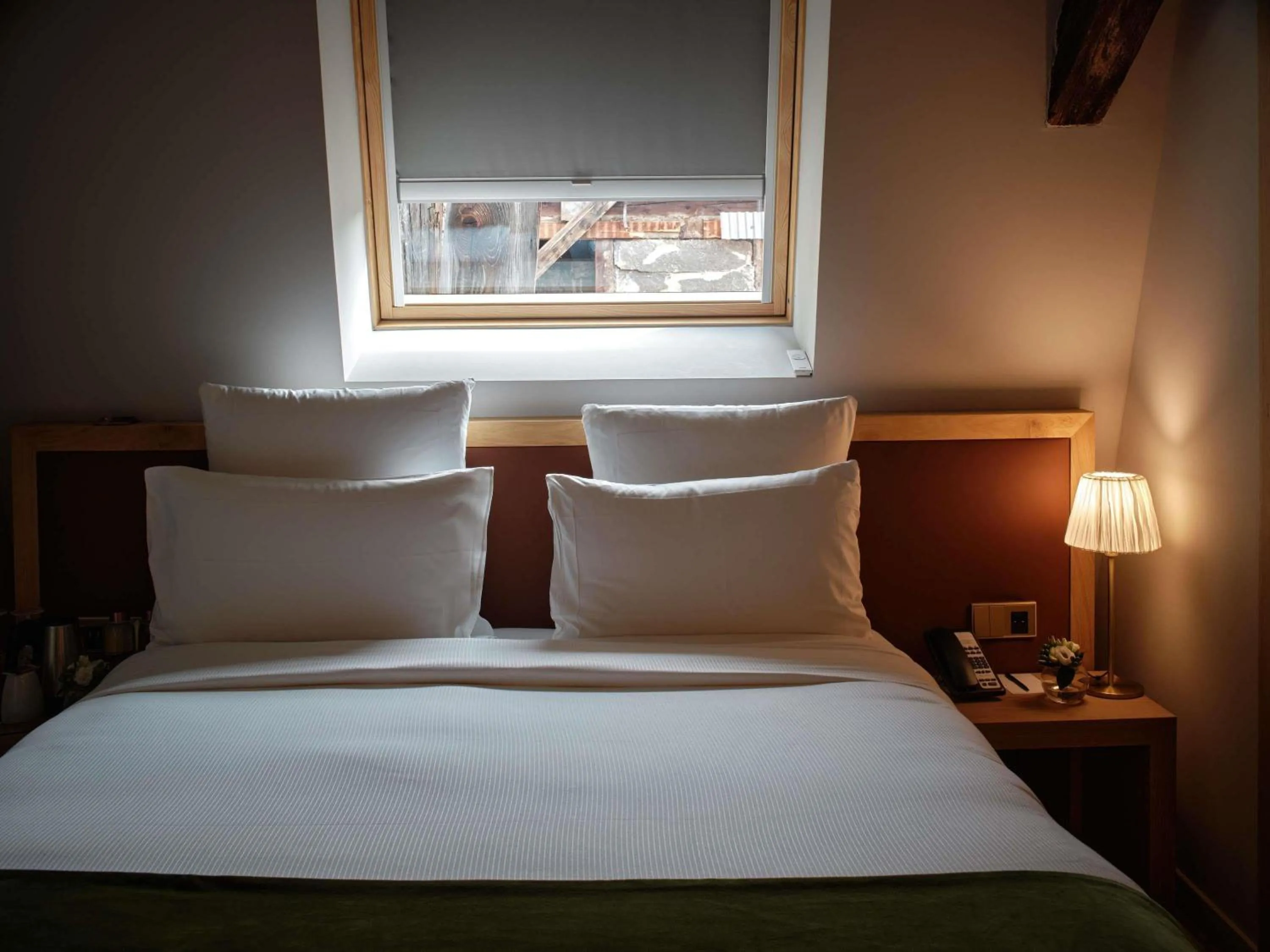 Bedroom, Bed in 5 Terres Hotel & Spa - MGallery Collection