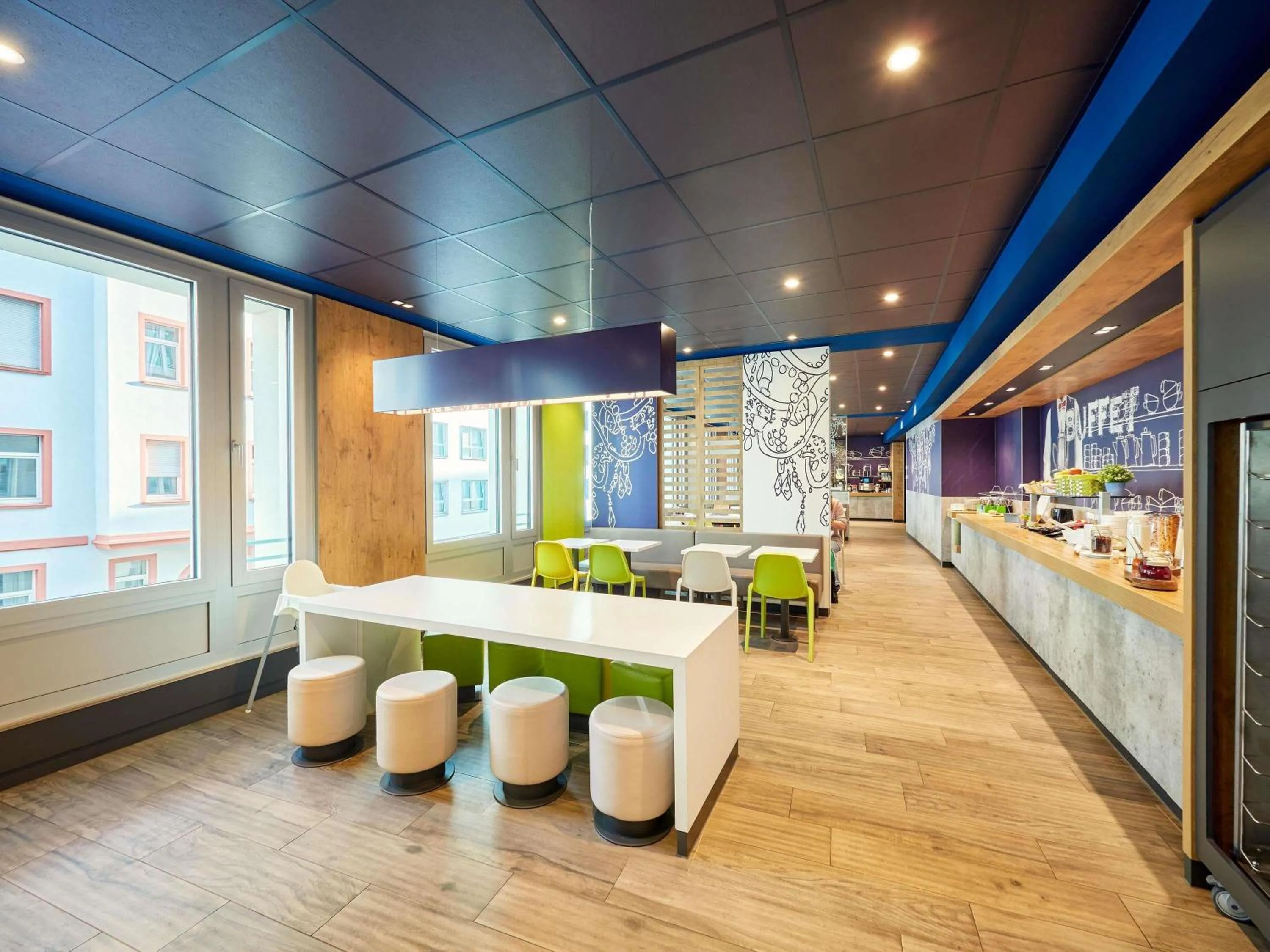 Breakfast in ibis budget Frankfurt City Ost