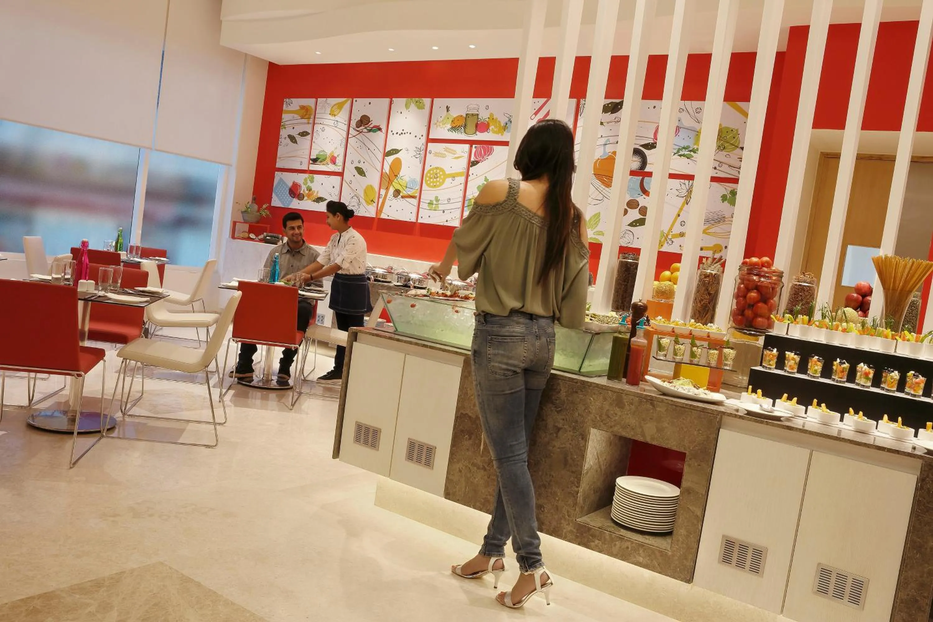 Buffet breakfast in ibis Coimbatore City Centre - An Accor Brand