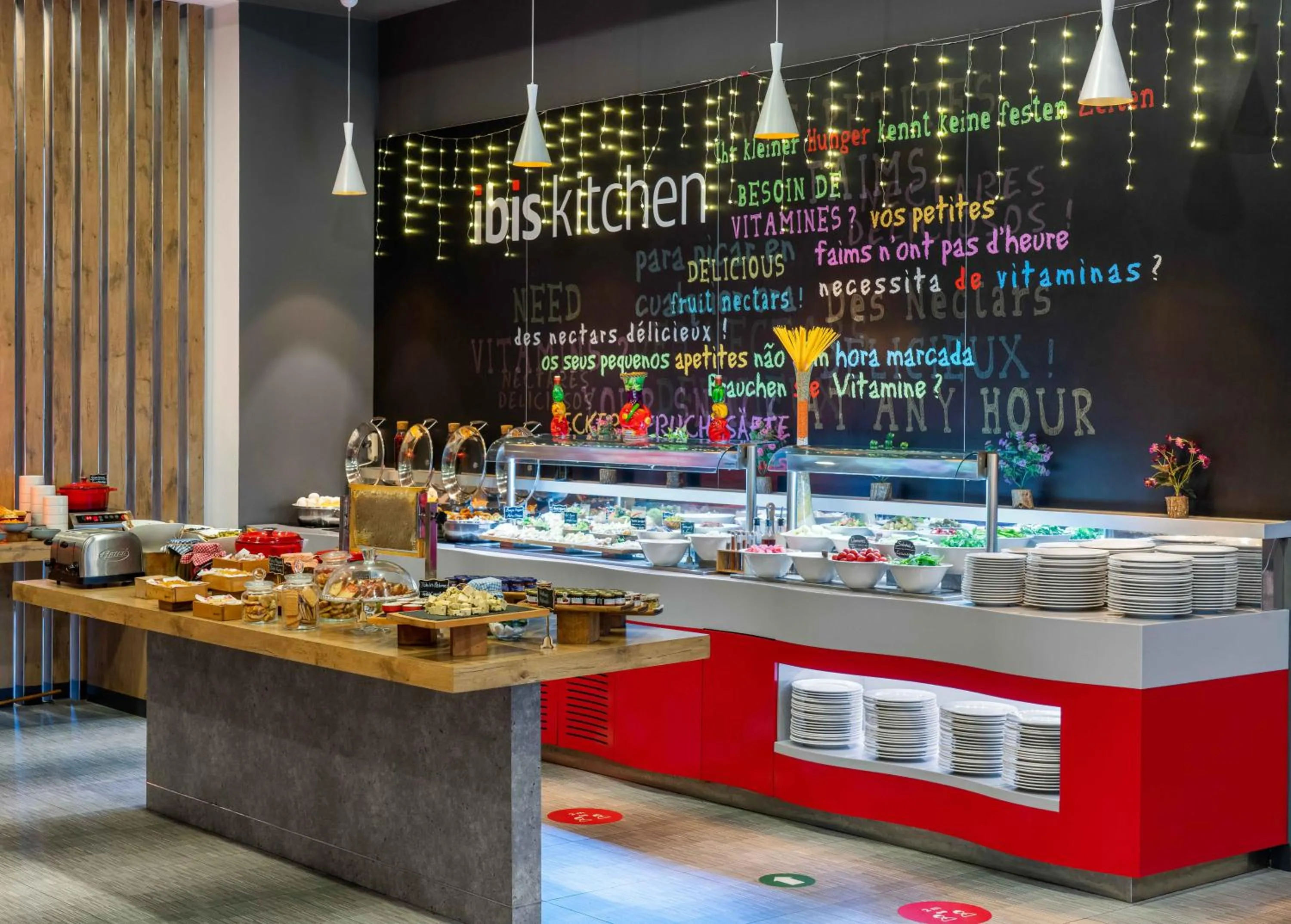 Buffet breakfast in Ibis Istanbul Tuzla Hotel