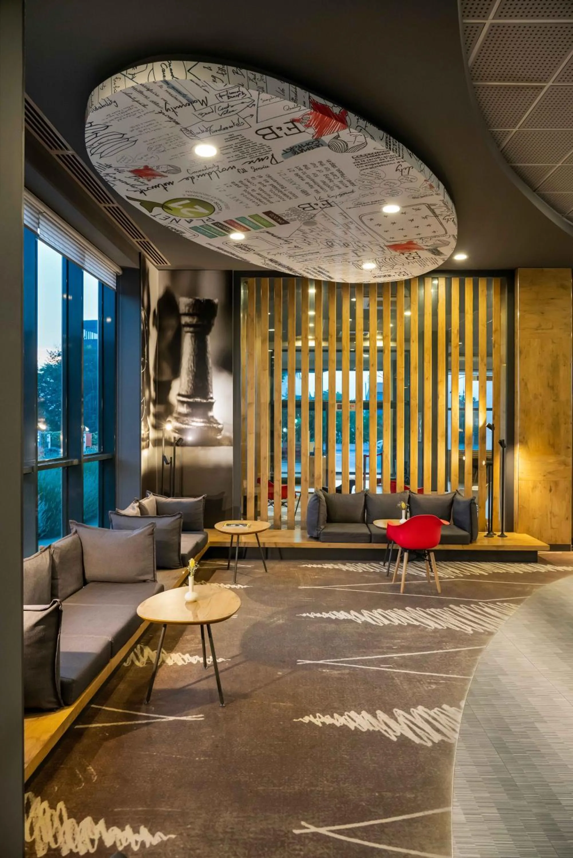 Seating area in Ibis Istanbul Tuzla Hotel