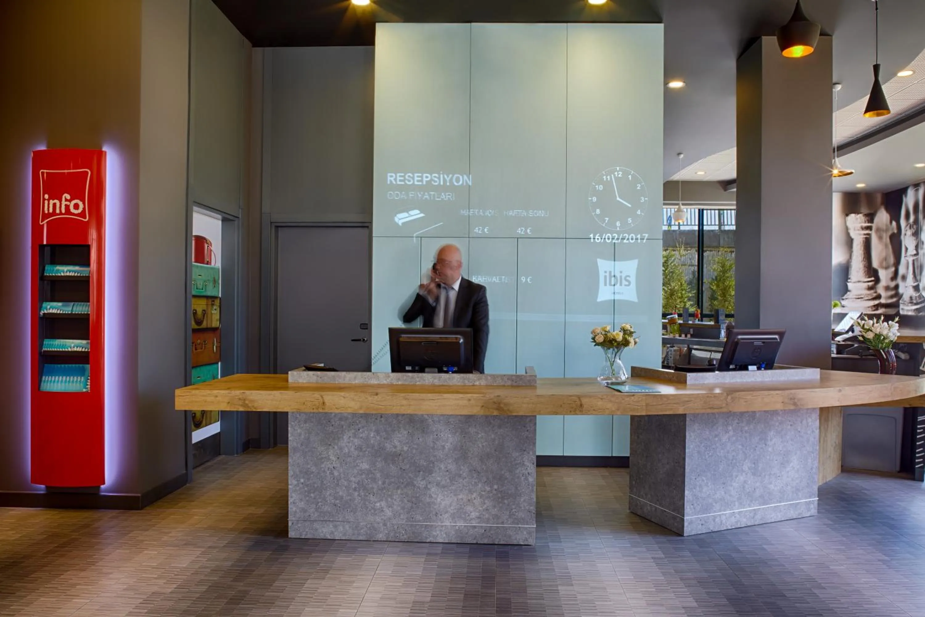 Staff in Ibis Istanbul Tuzla Hotel