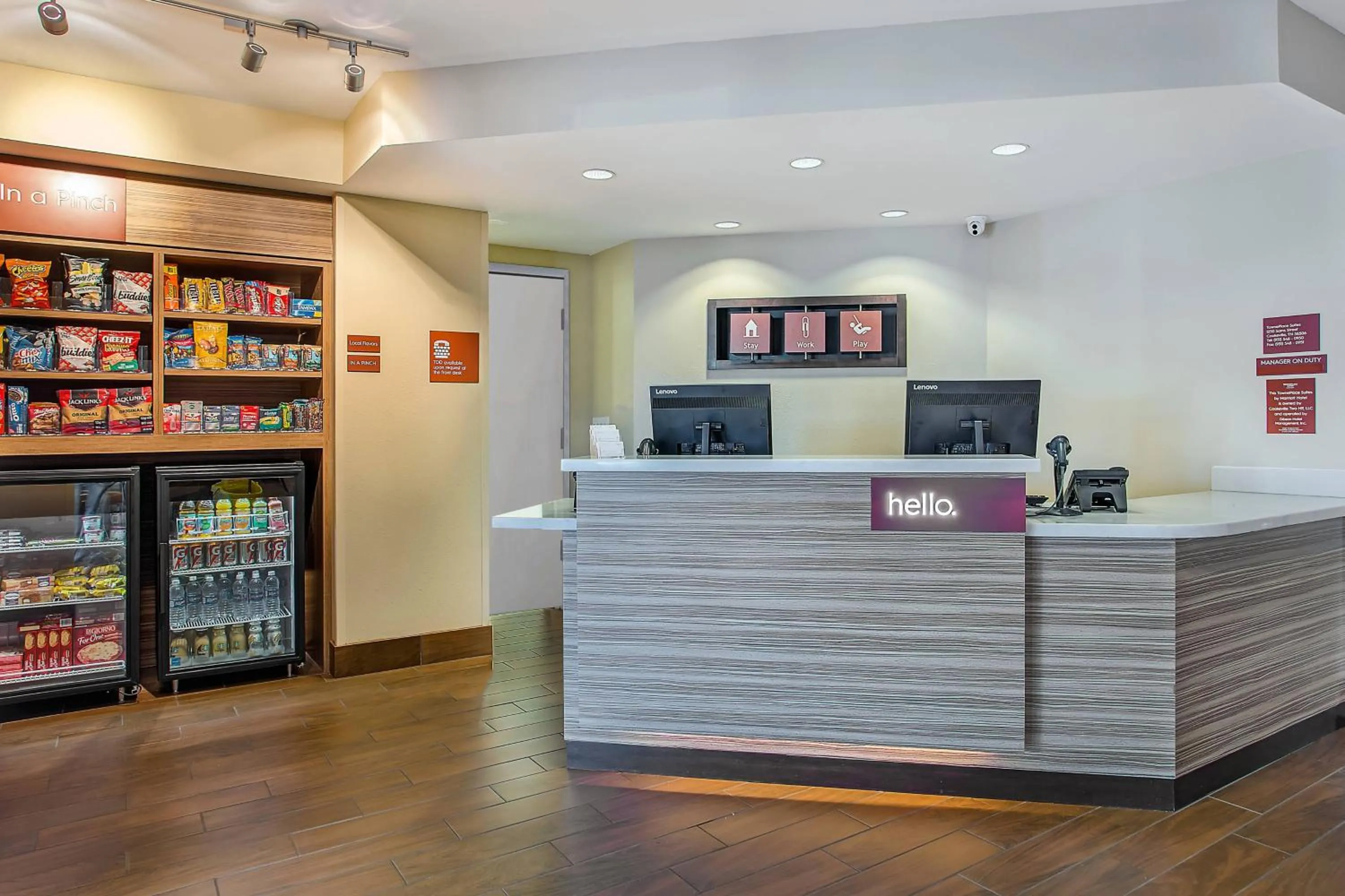Lobby or reception in TownePlace Suites by Marriott Cookeville