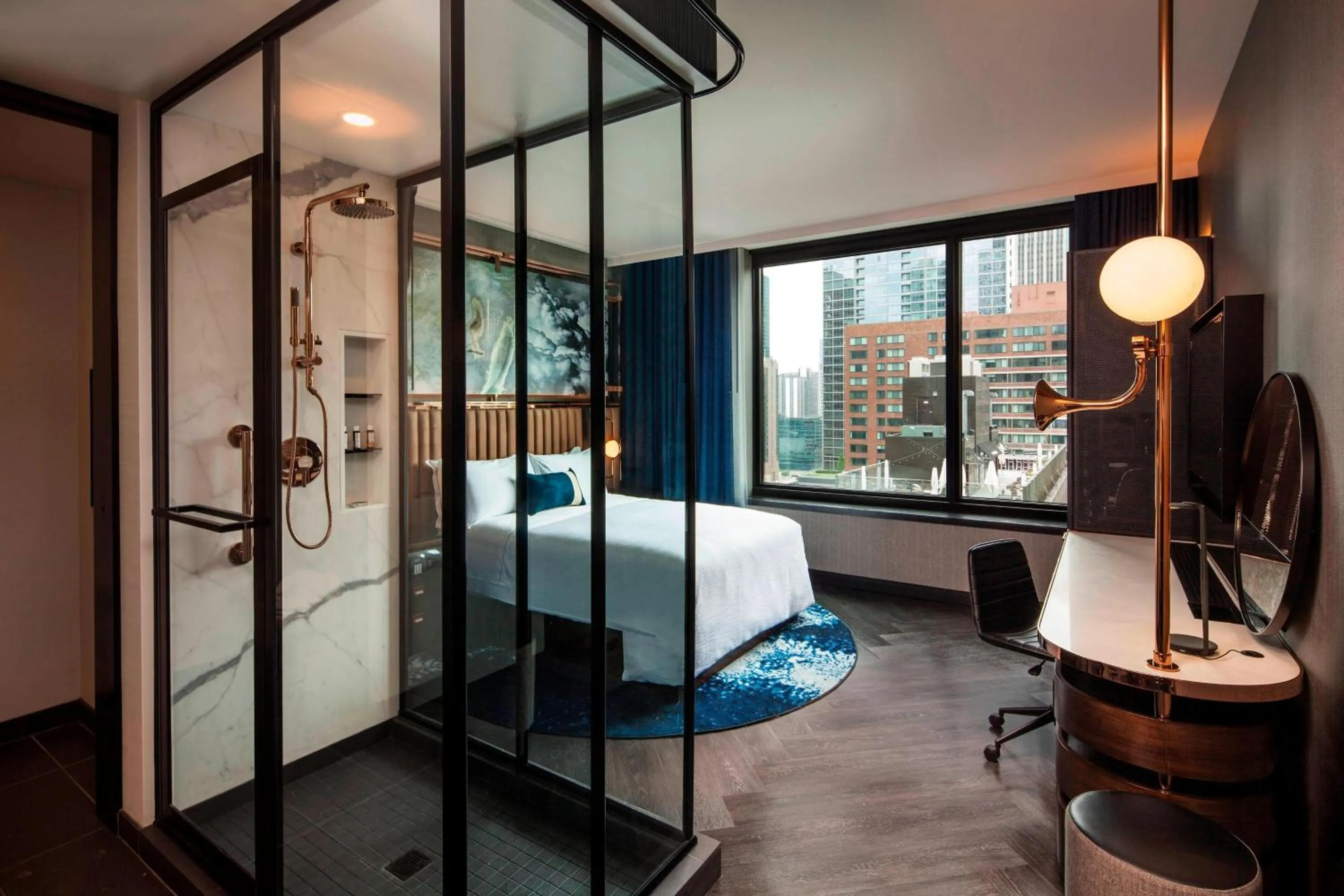 Photo of the whole room, Bed in Hotel EMC2, Autograph Collection