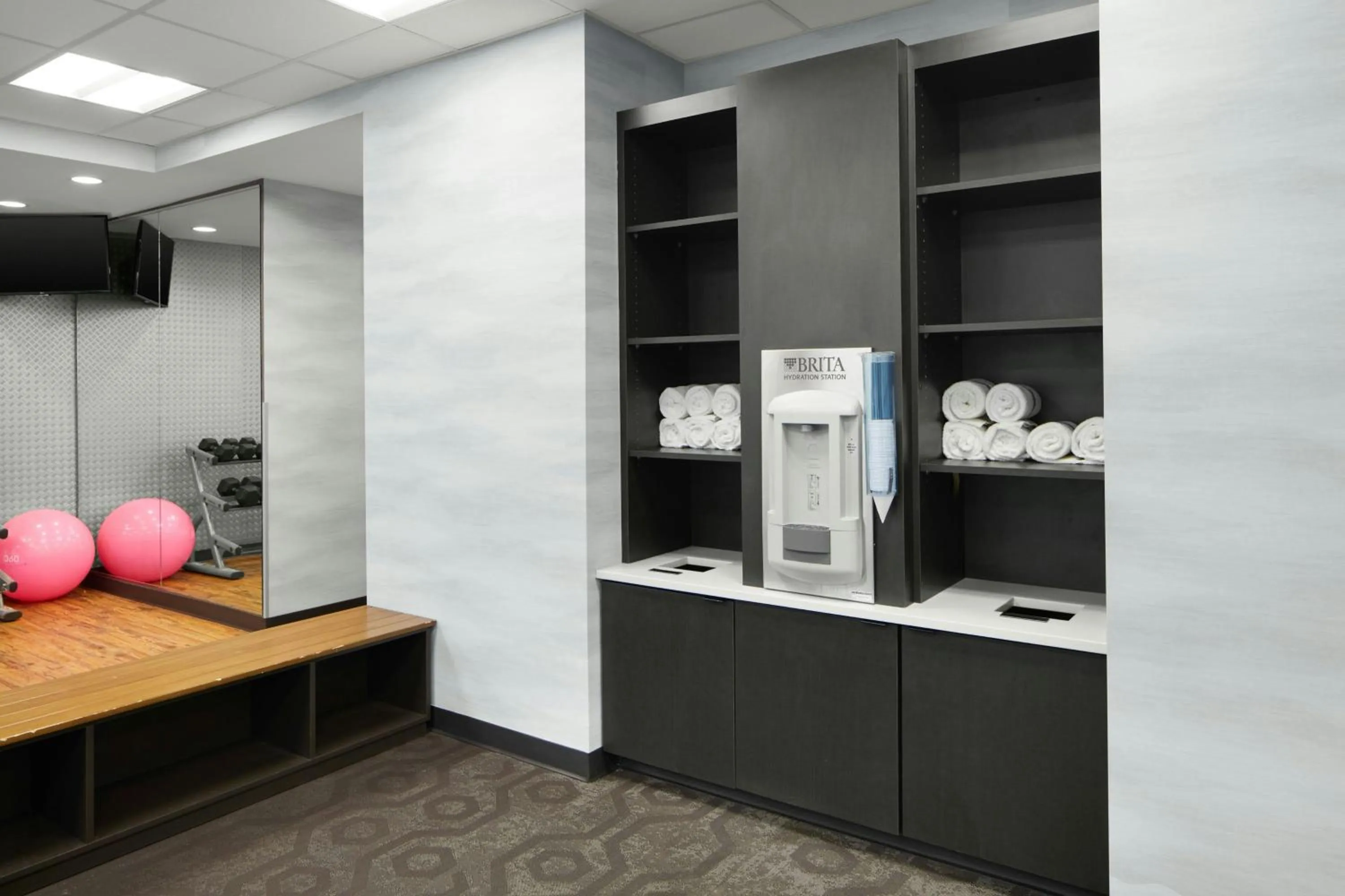 Fitness centre/facilities in Fairfield Inn & Suites by Marriott Richmond Ashland