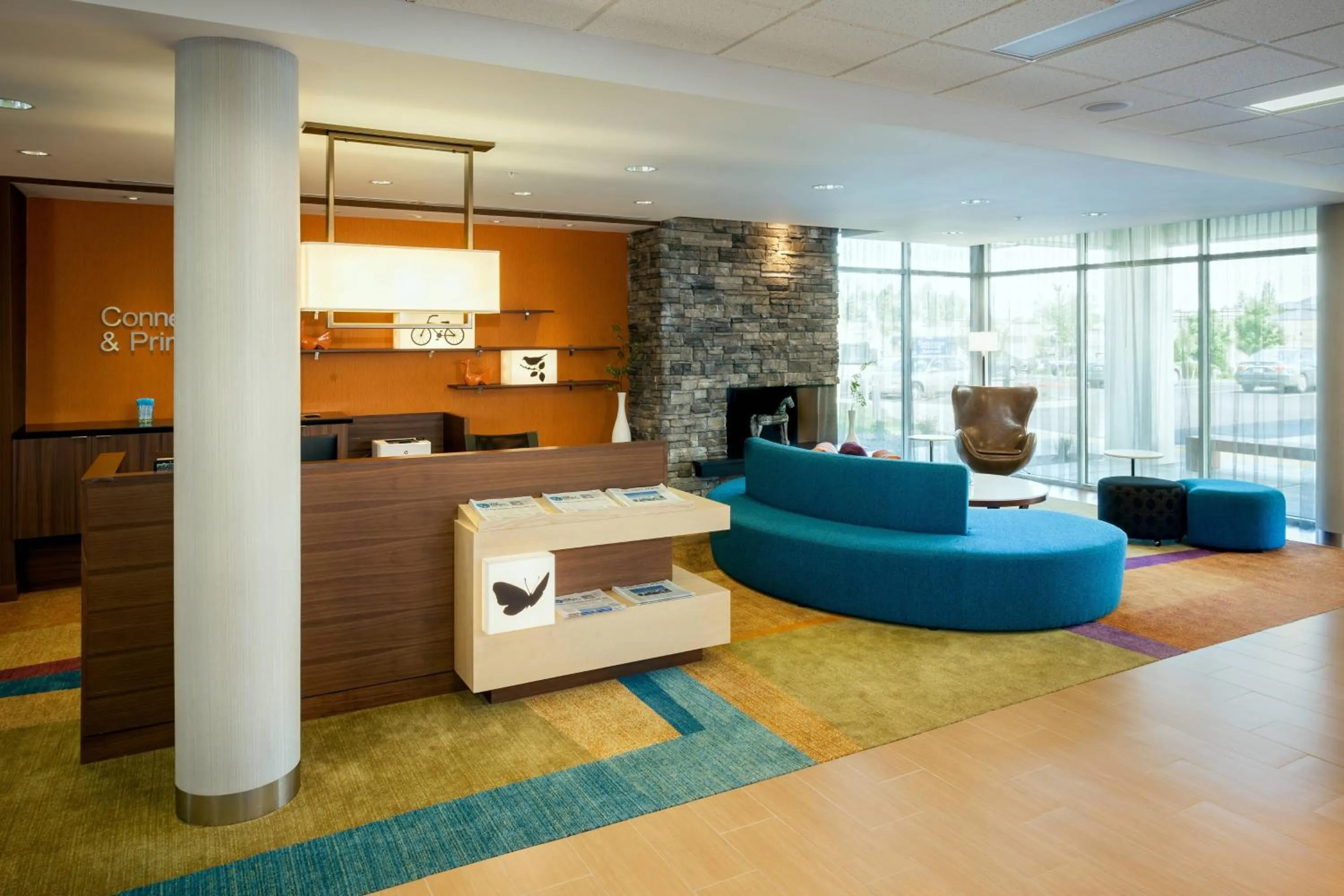 Lobby or reception in Fairfield Inn & Suites by Marriott Tacoma DuPont
