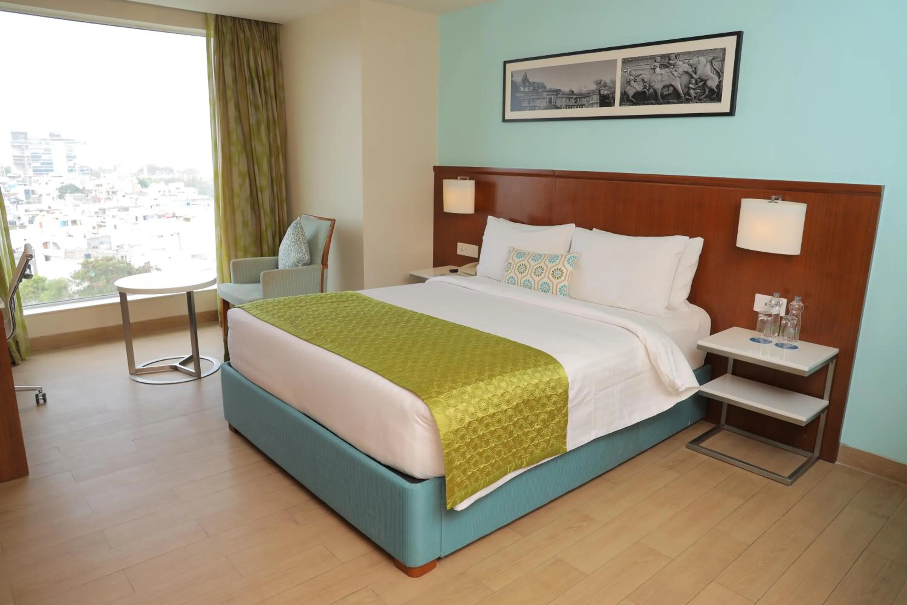 Bedroom, Bed in Fairfield by Marriott Indore
