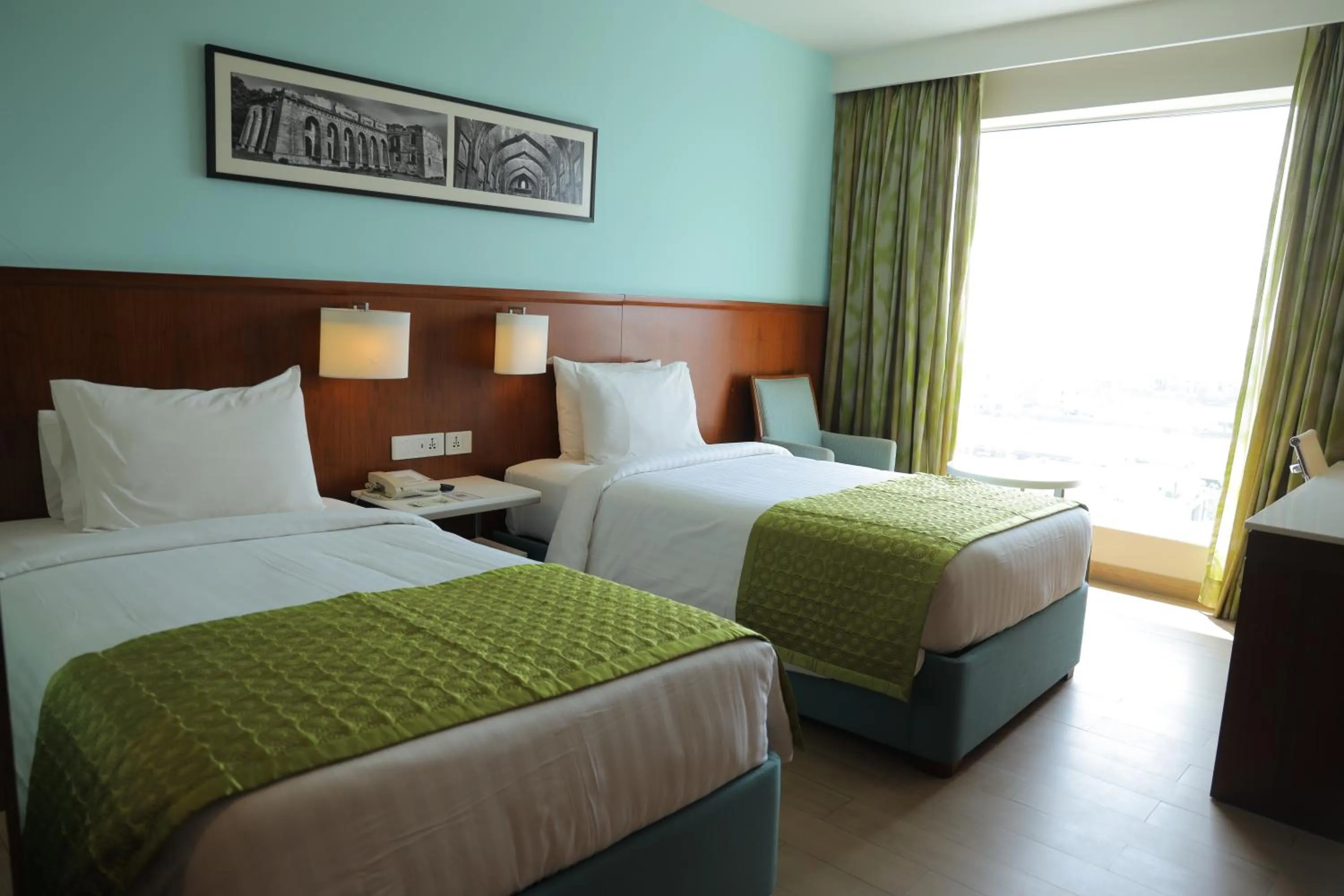 Bedroom, Bed in Fairfield by Marriott Indore