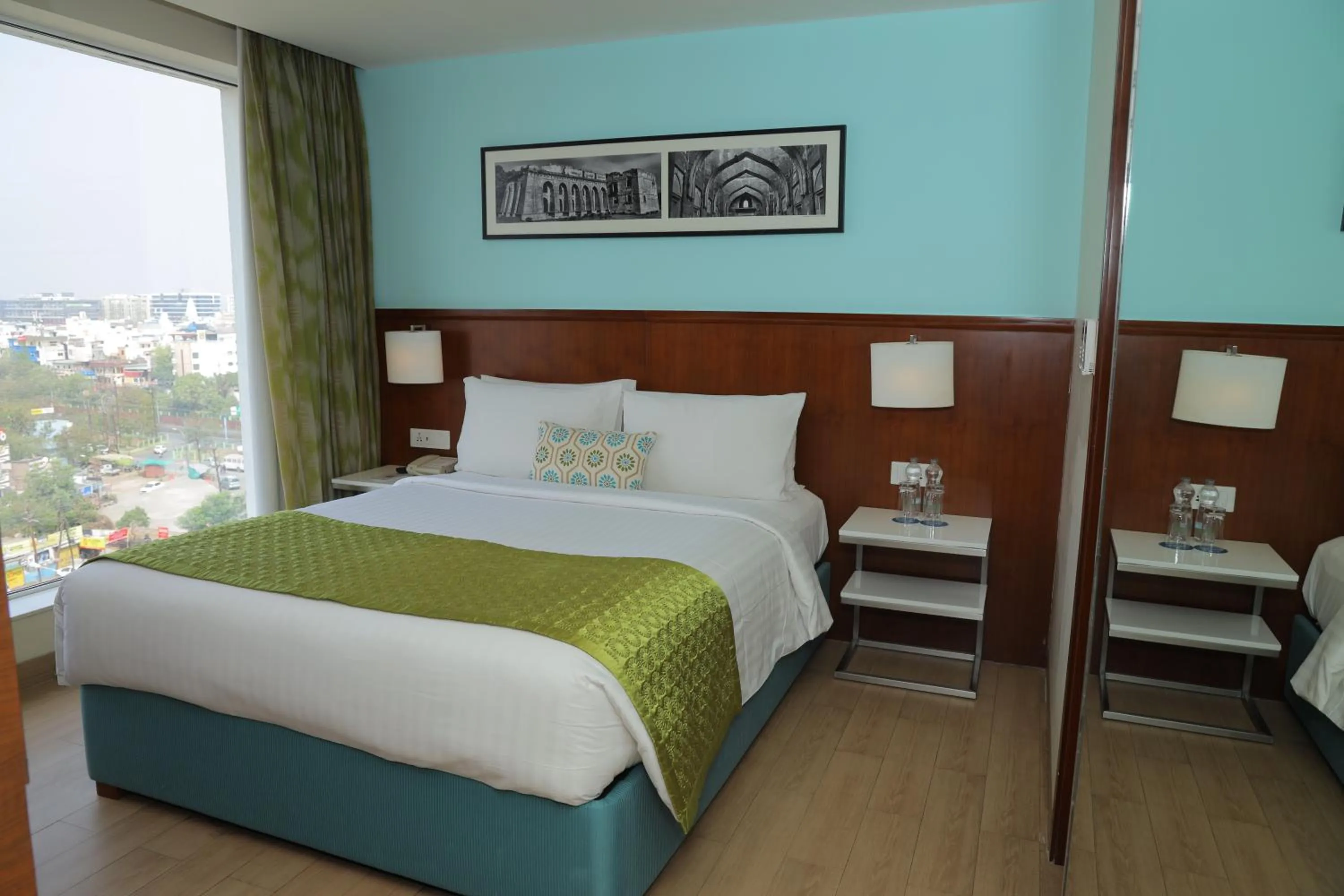 Bedroom, Bed in Fairfield by Marriott Indore